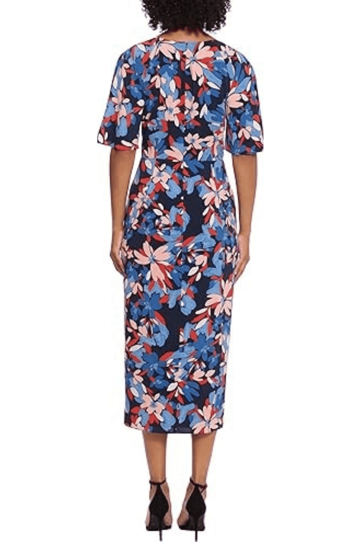 Maggy London G5684M - Floral Short Sleeve Casual Dress Special Occasion Dresses