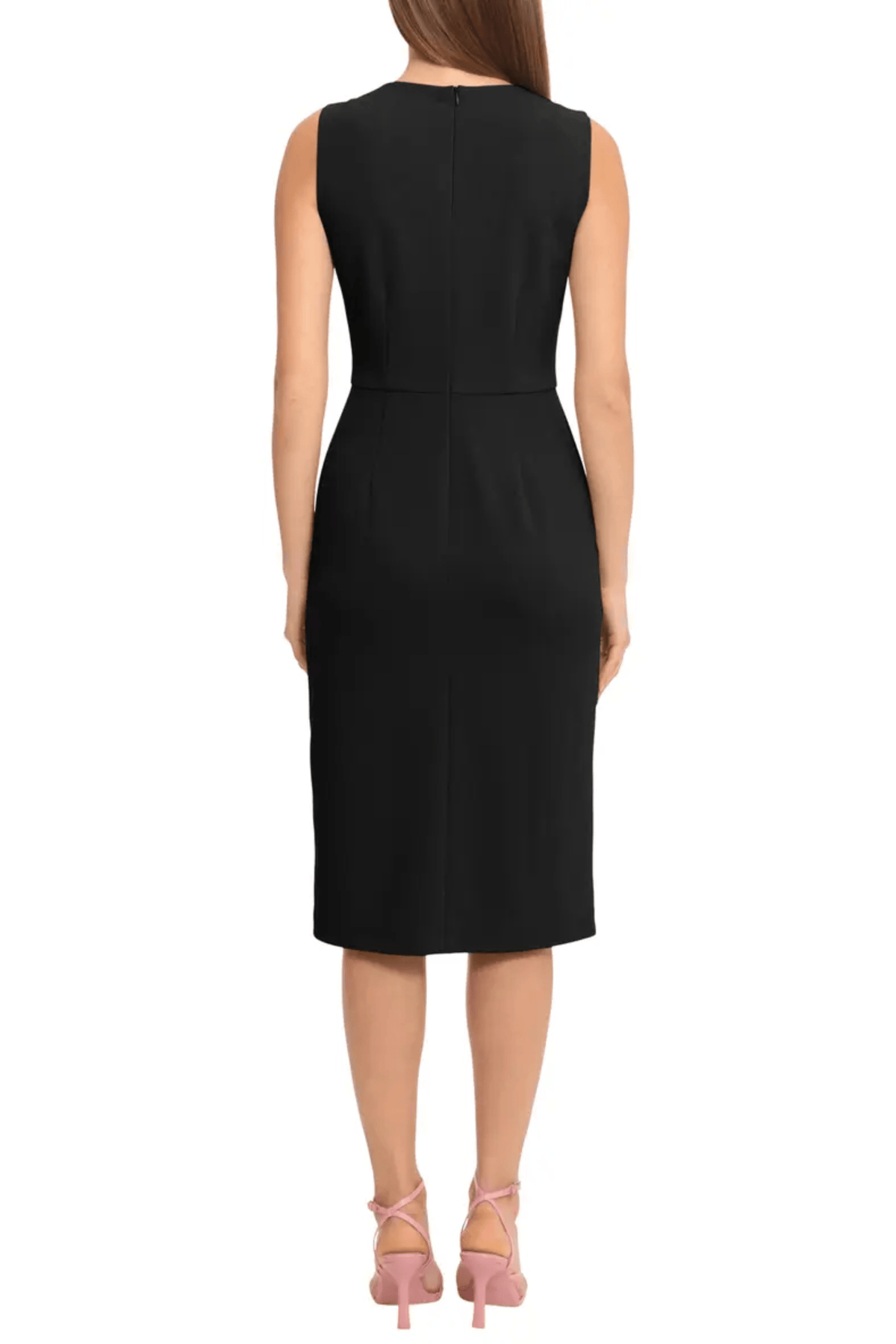 Maggy London GT584M - Sleeveless Dress with Slit Special Occasion Dresses