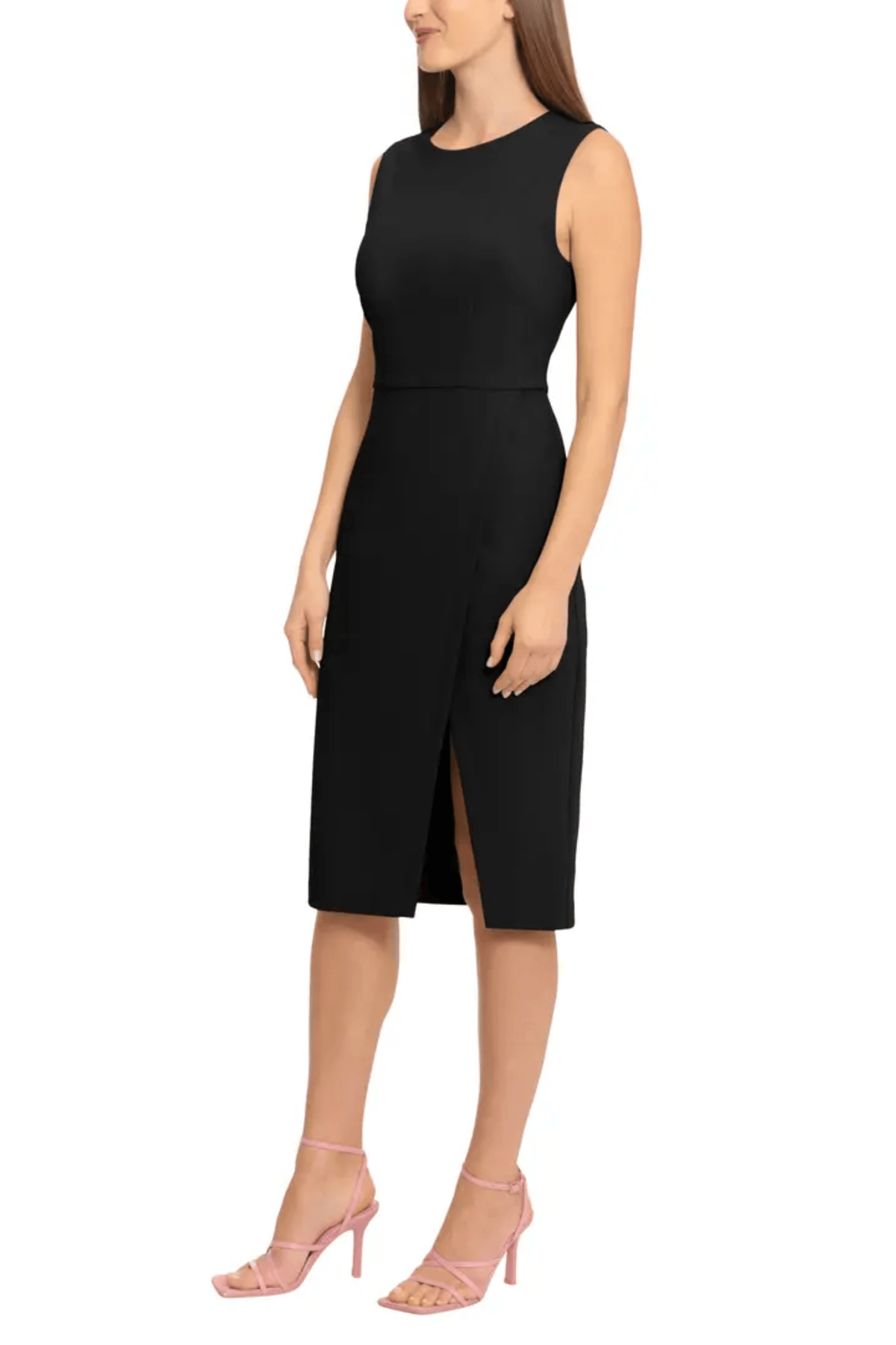 Maggy London GT584M - Sleeveless Dress with Slit Special Occasion Dresses