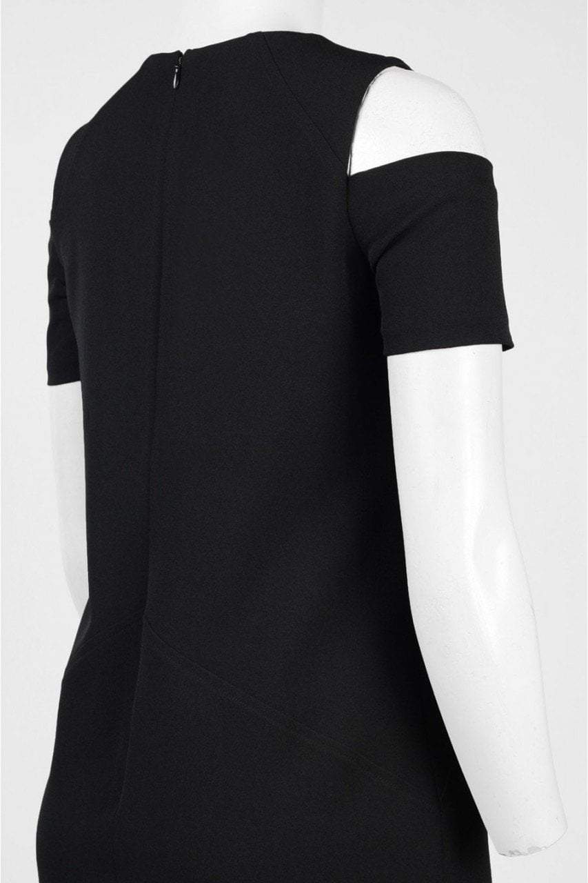 Maggy London - G2561M Jewel Neck Sheath Dress in Black