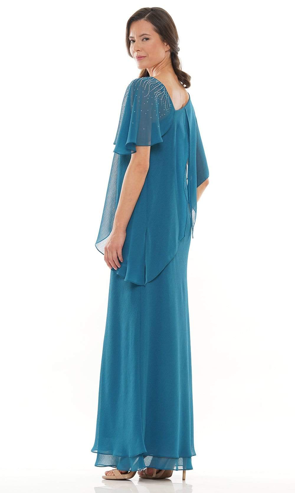Marsoni by Colors - M313 Scoop Sheath Evening Dress Mother of the Bride Dresses