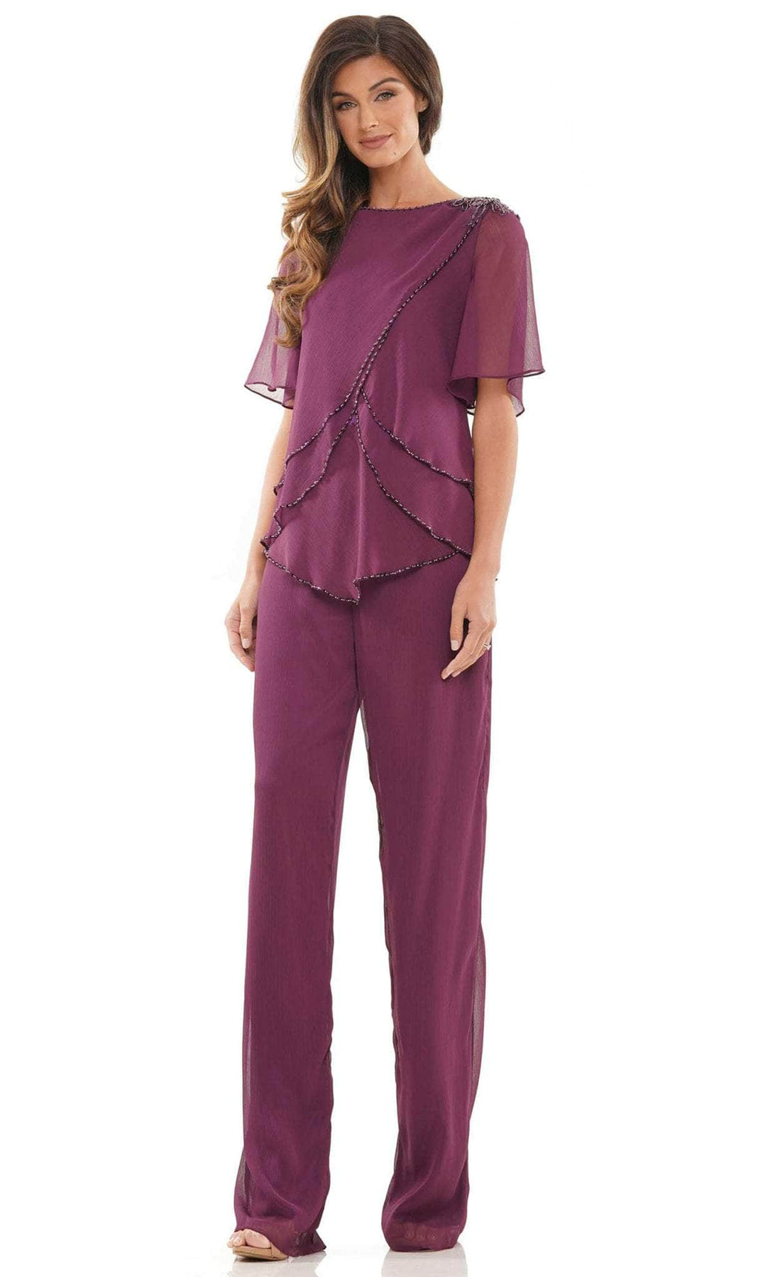 Marsoni by Colors M321 - Short Sleeve Pantsuit