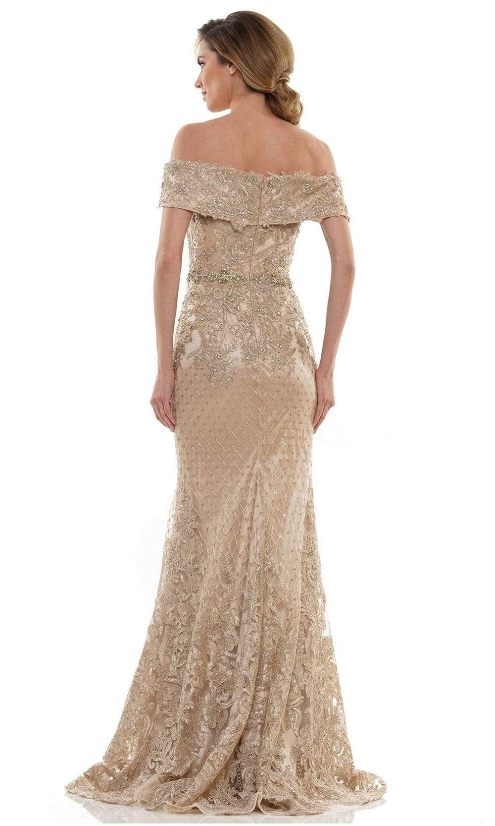 Marsoni by Colors - MV1122 Sweetheart Embellished Sheath Gown Mother of the Bride Dresses