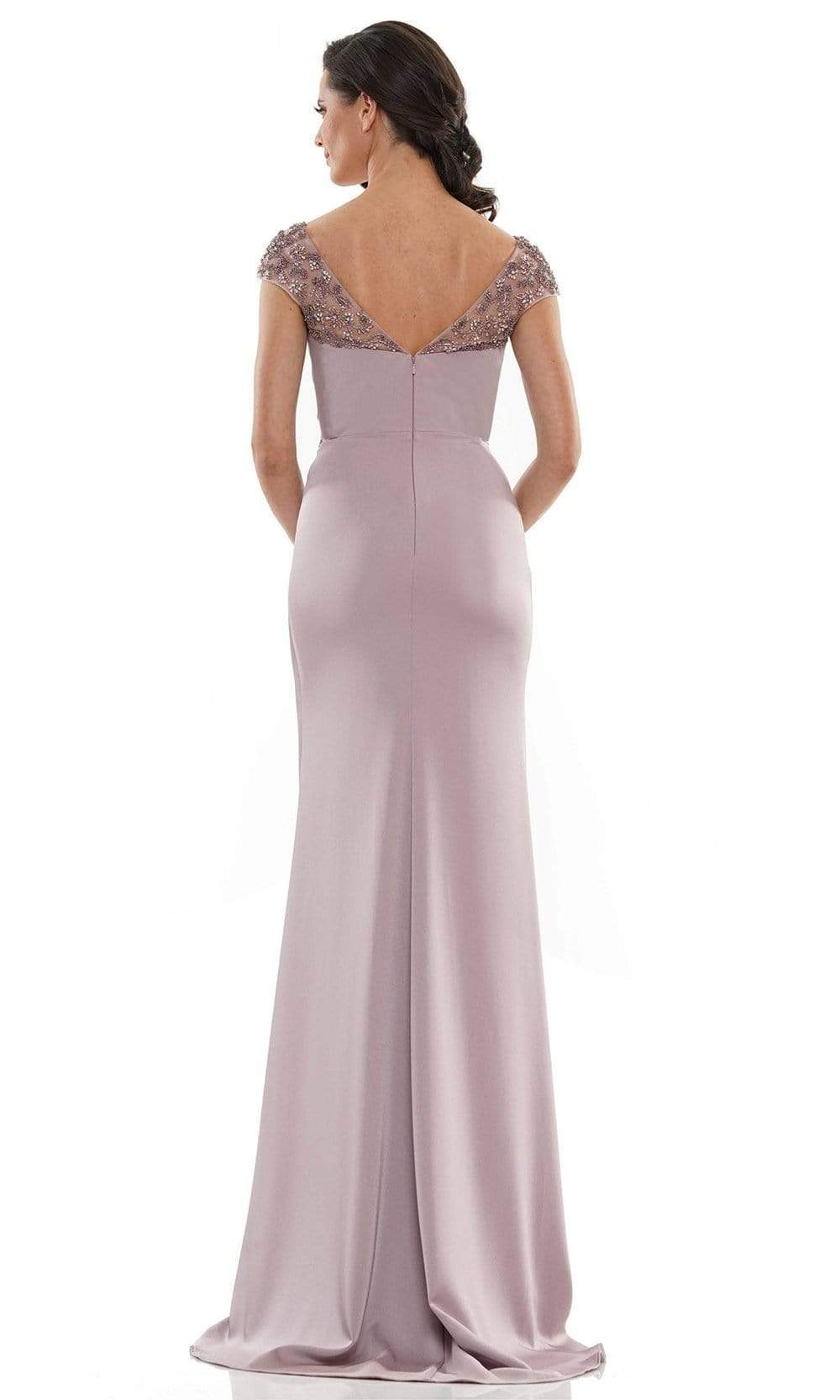 Marsoni by Colors - MV1133 Crystal Beaded Sheath Gown Mother of the Bride Dresses