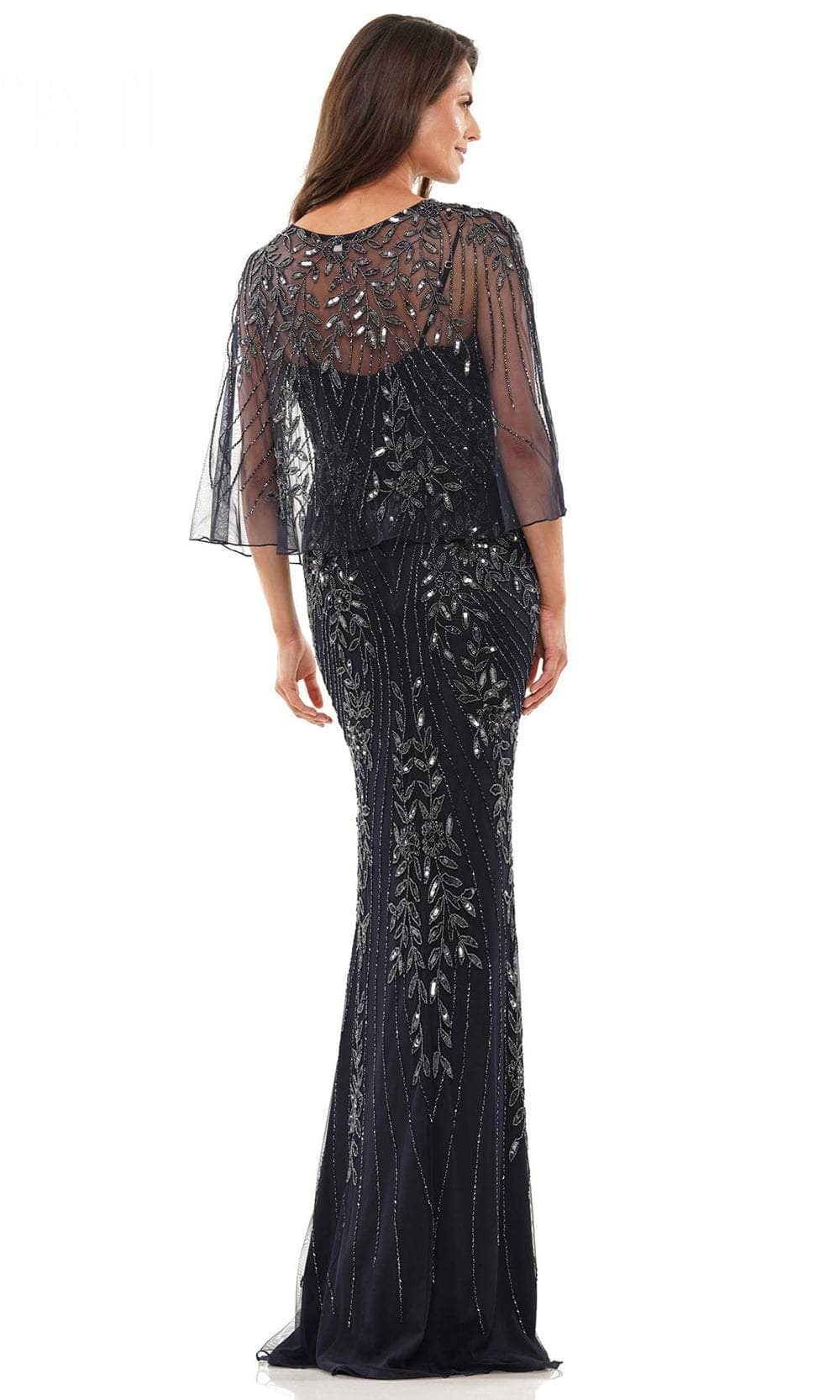 Marsoni by Colors MV1201 - Embellished Sheath Evening Dress Special Occasion Dress