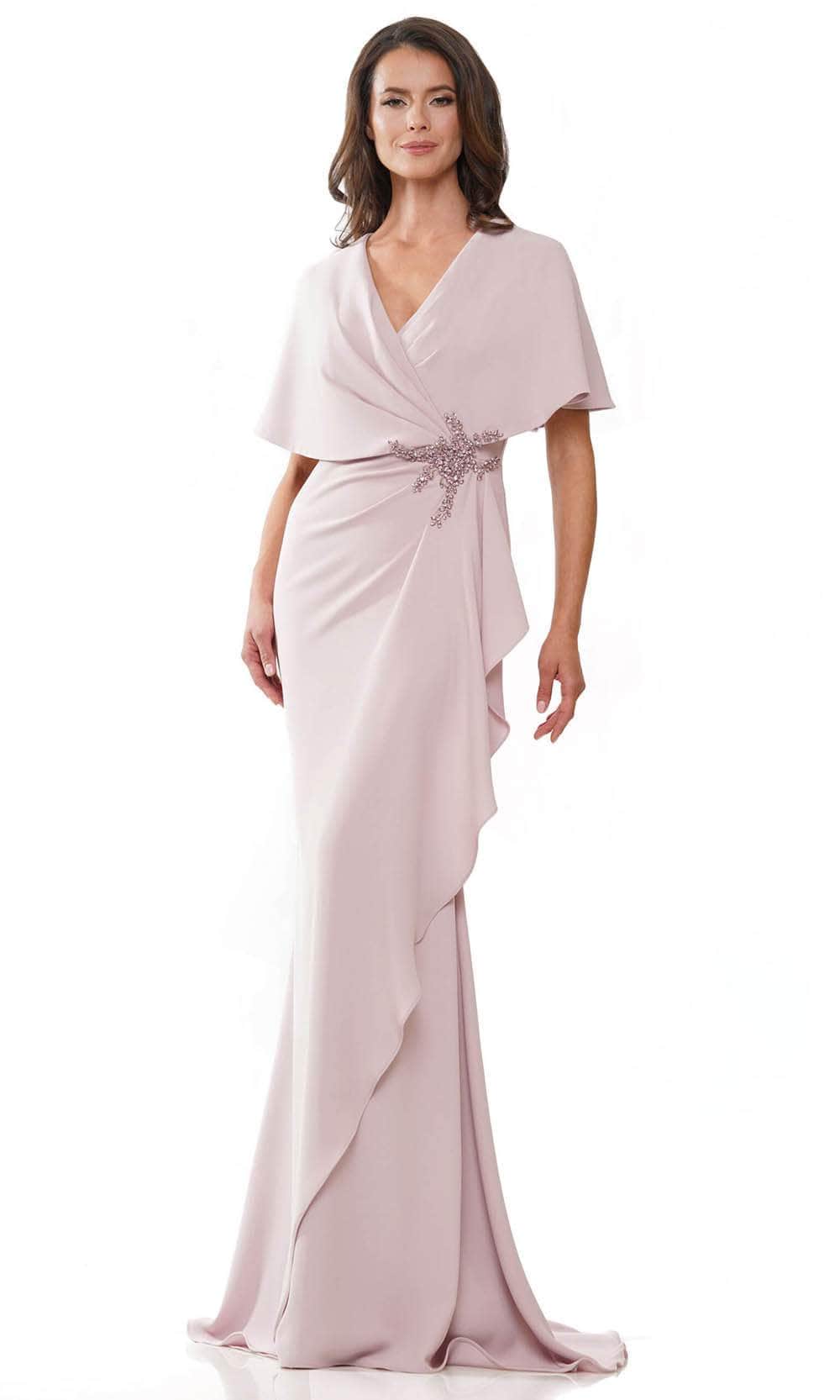 Marsoni by Colors MV1249 - Mermaid Gown 4 / Dusty Rose