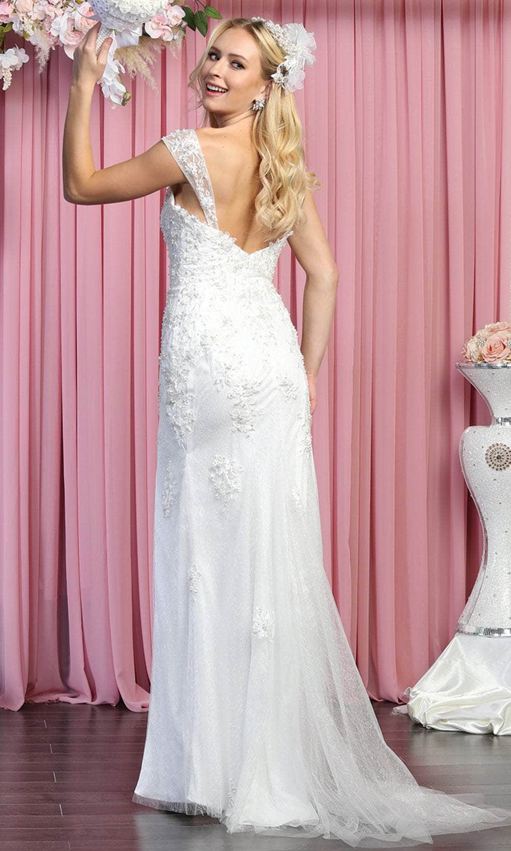 May Queen MQ1884 - Sweetheart Sheath Silhouette Evening Gown Special Occasion Dress