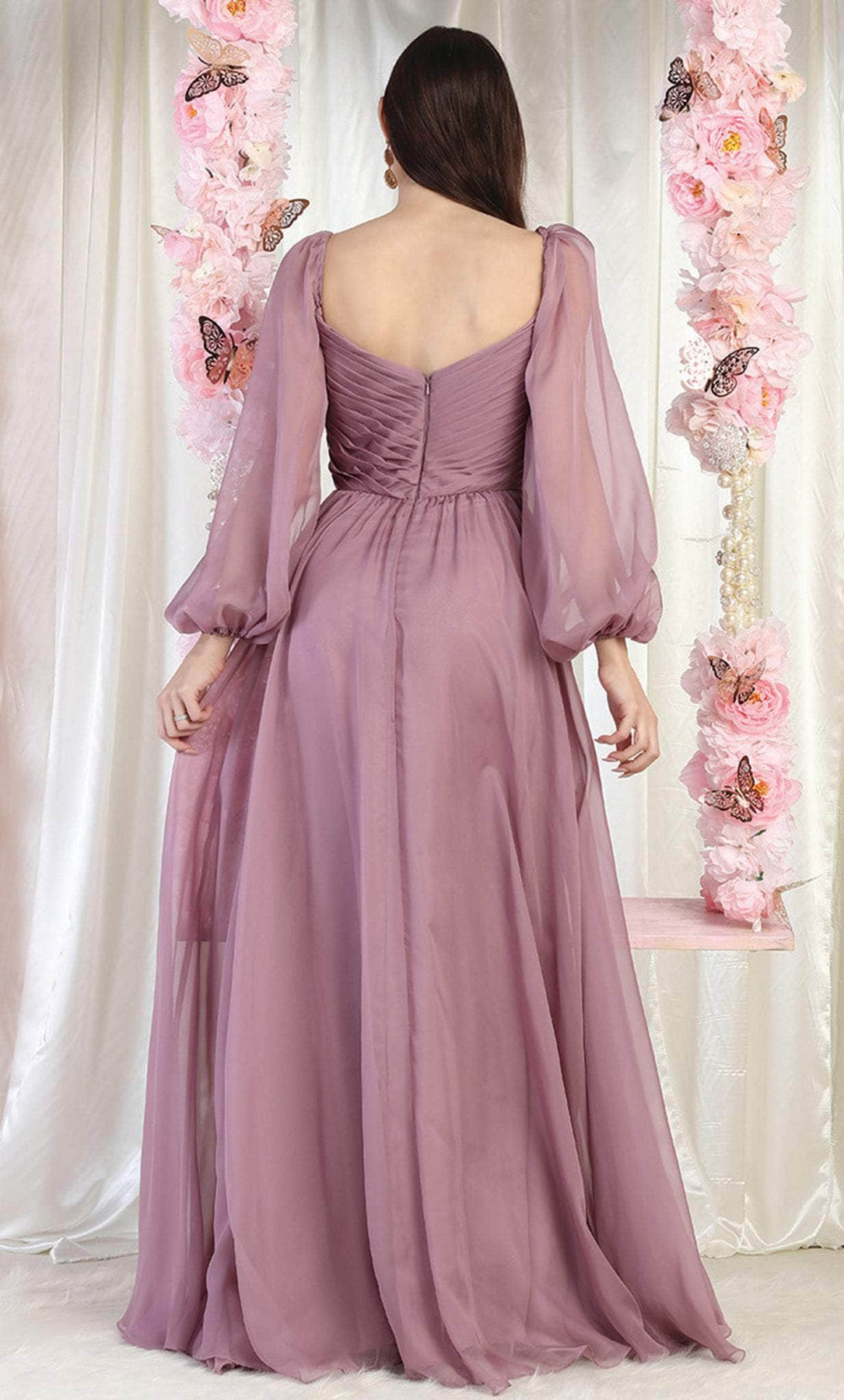 May Queen MQ1990 - Sweetheart Pleated Evening Gown Evening Dresses