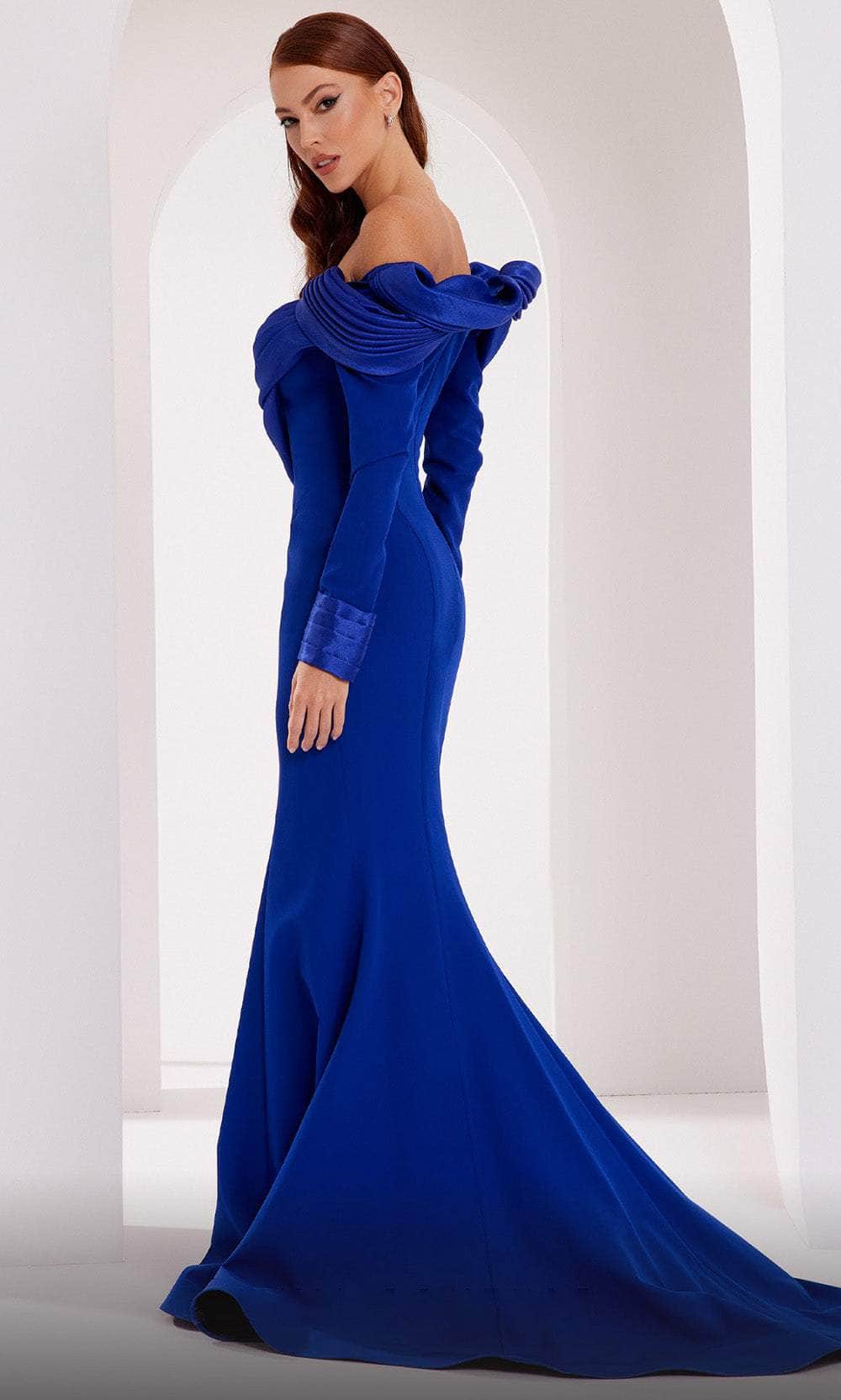 MNM COUTURE 2791 - Crepe Mermaid Gown