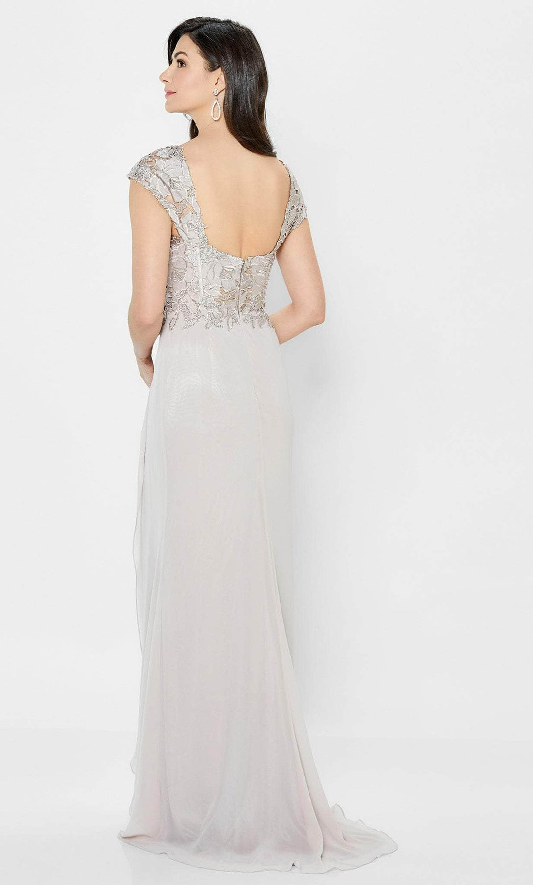 Montage by Mon Cheri 122905W - Chiffon Formal Dress