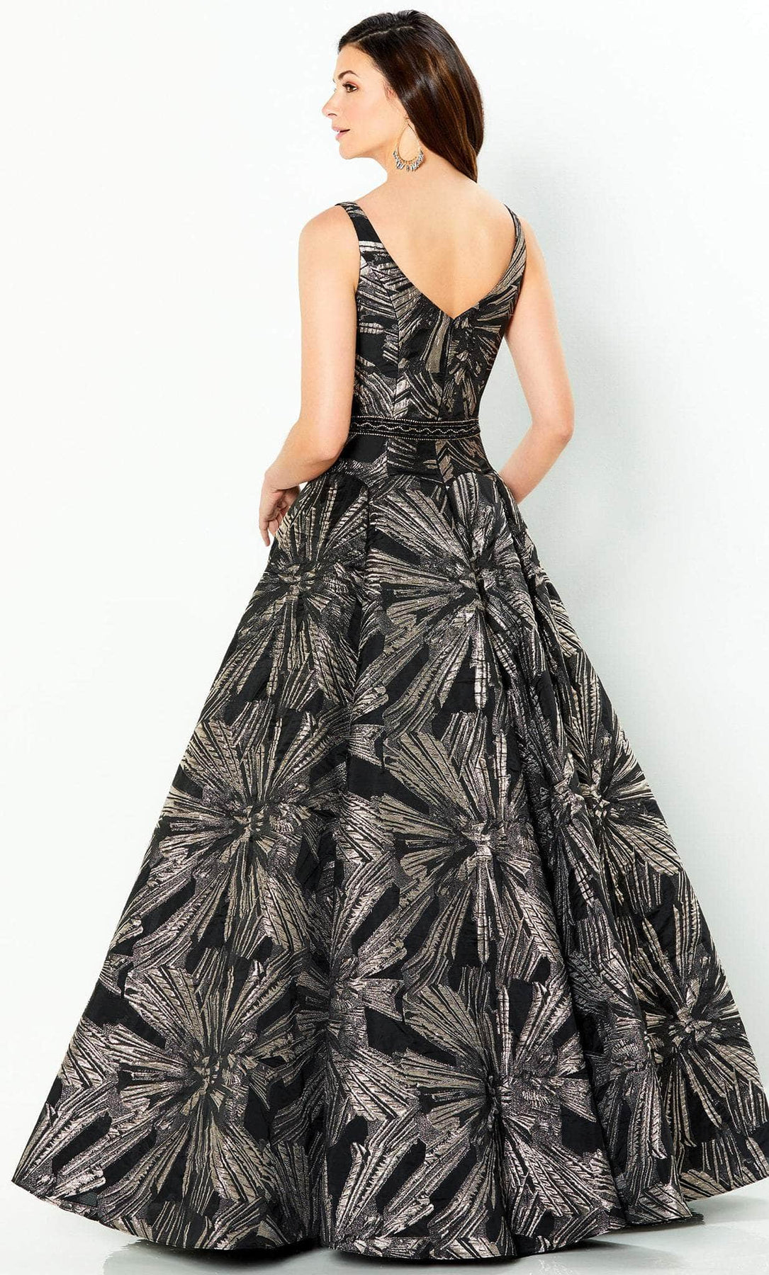 Montage by Mon Cheri 220953 - V Neck Ball Gown