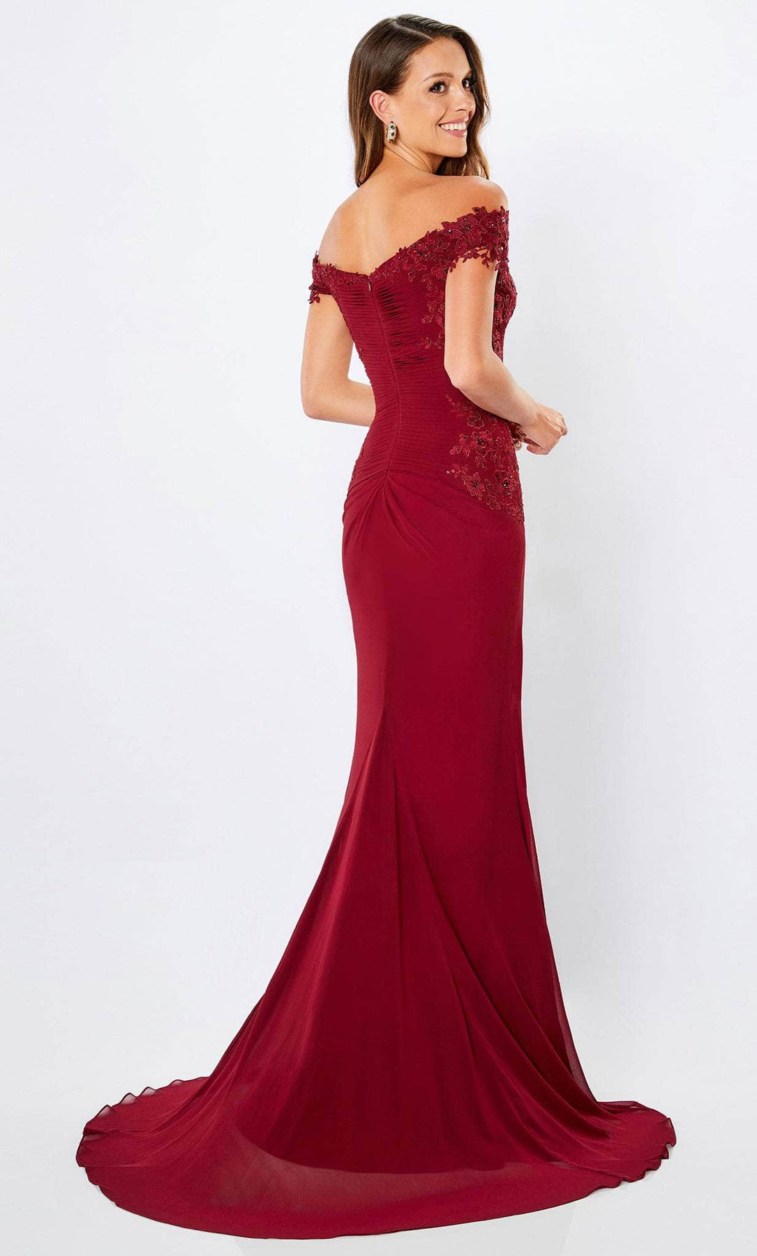Montage by Mon Cheri 221964W - Ruched Gown