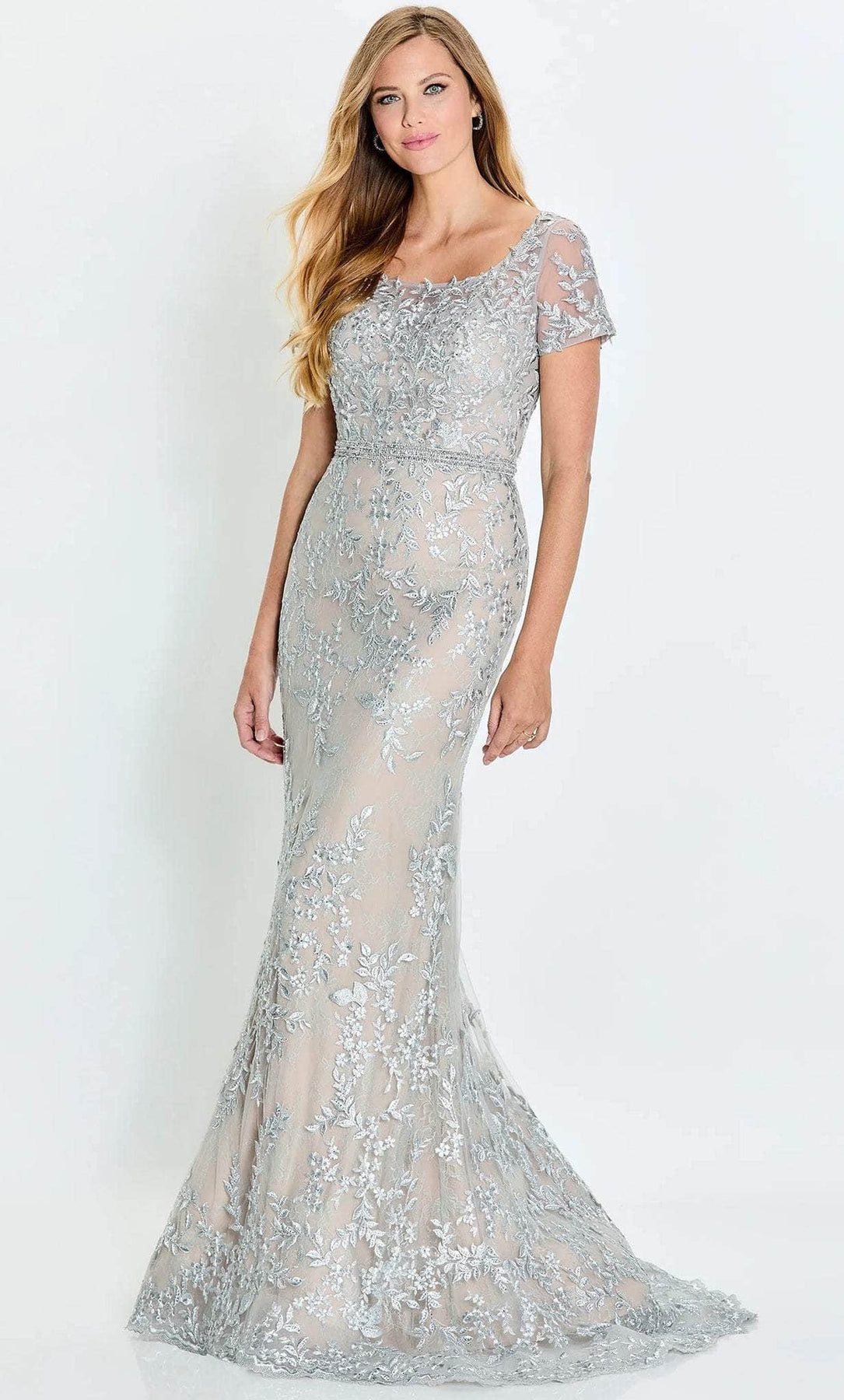 Montage by Mon Cheri M529 - Embroidered Dress