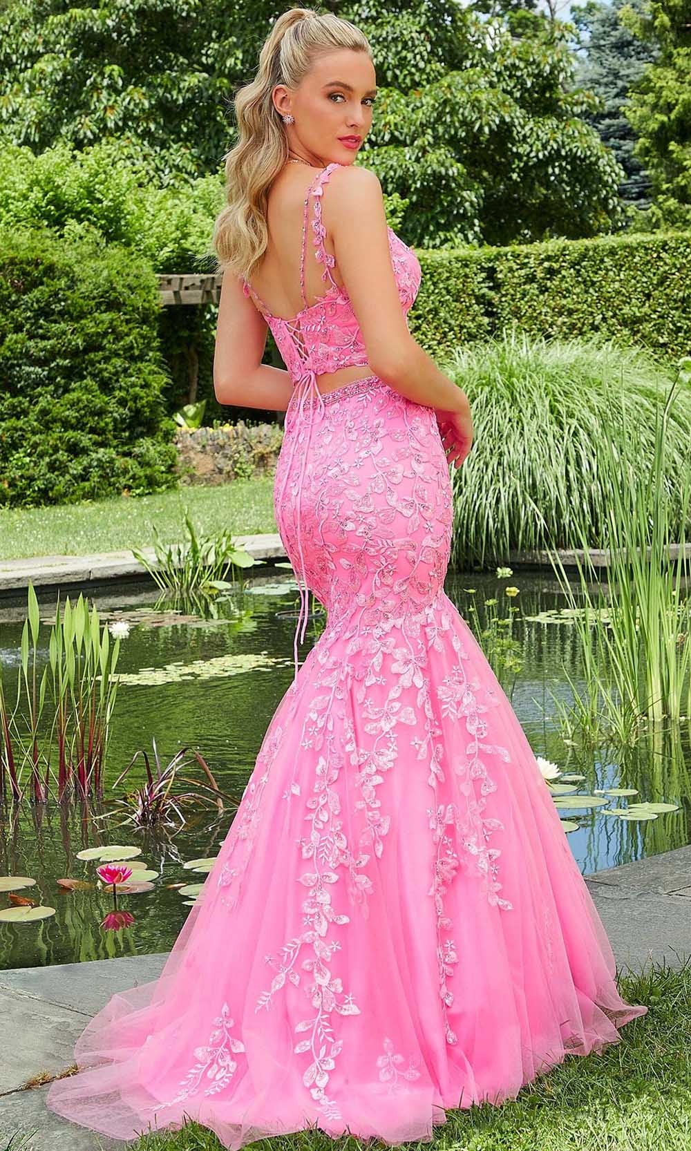 Mori Lee 47035 - Two Piece V-neck Long Gown Prom Dresses