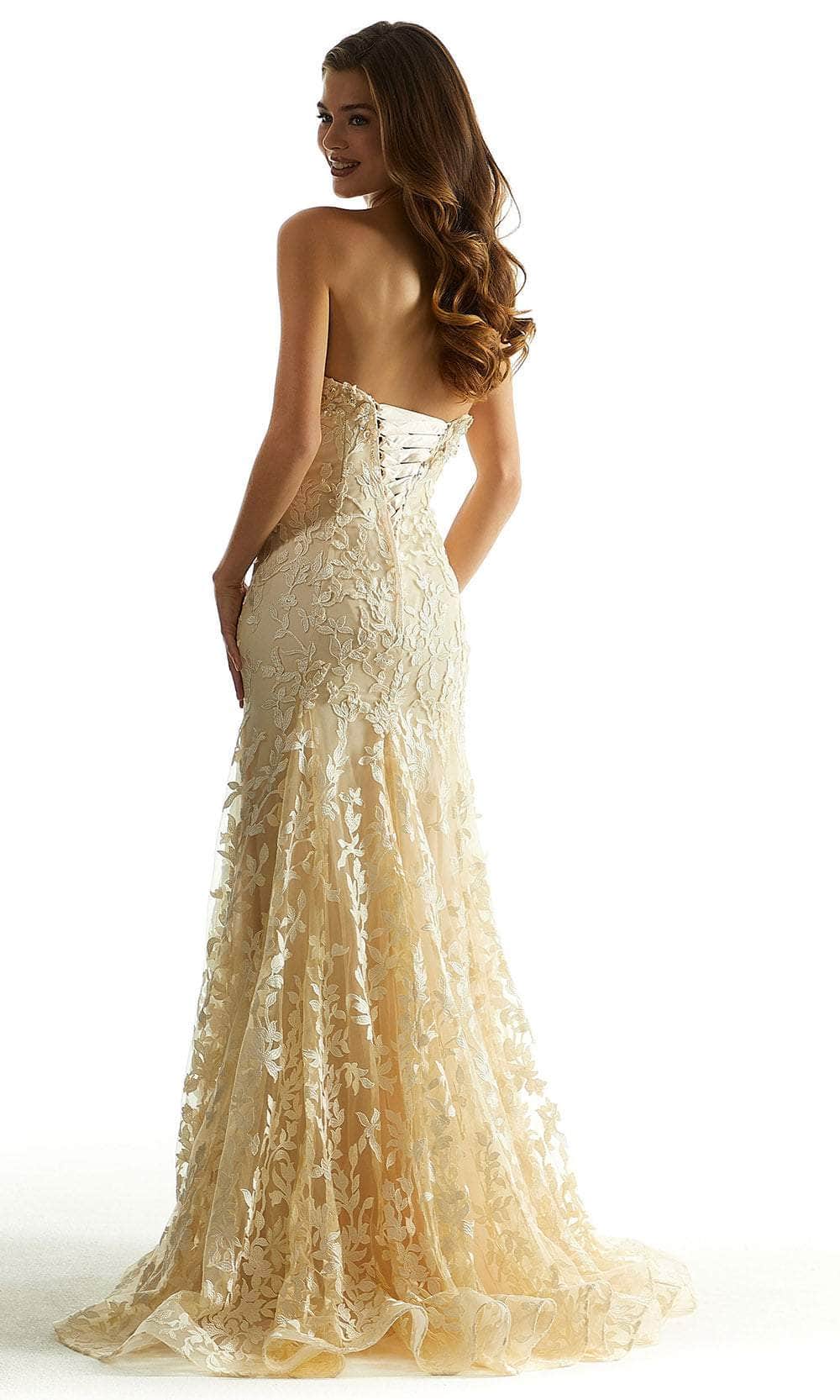 Mori Lee 49079 - Botanical Fitted Prom Dress Prom Dress