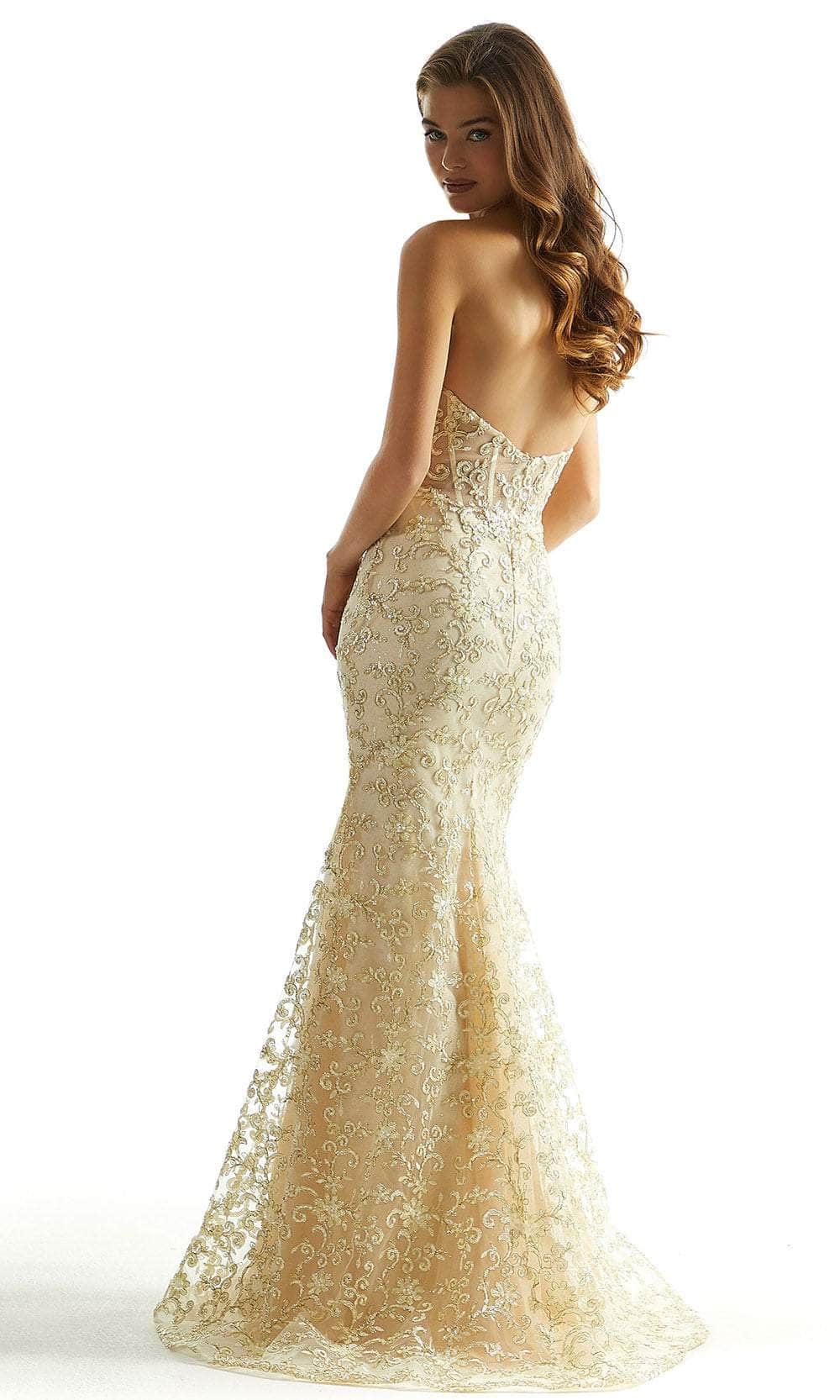 Mori Lee 49082 - Sweetheart Neck Strapless Gown Prom Dress