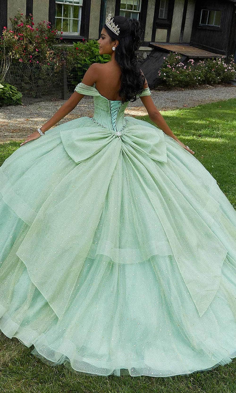 Mori Lee 60193 - Brooch Accented Sweetheart Neck Ballgown Ball Gown