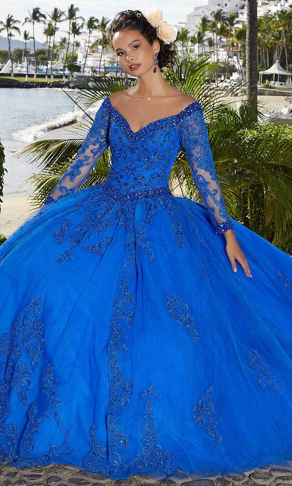 Mori Lee 89360 - Shimmered Tulle Quinceañera Dress Prom Dresses