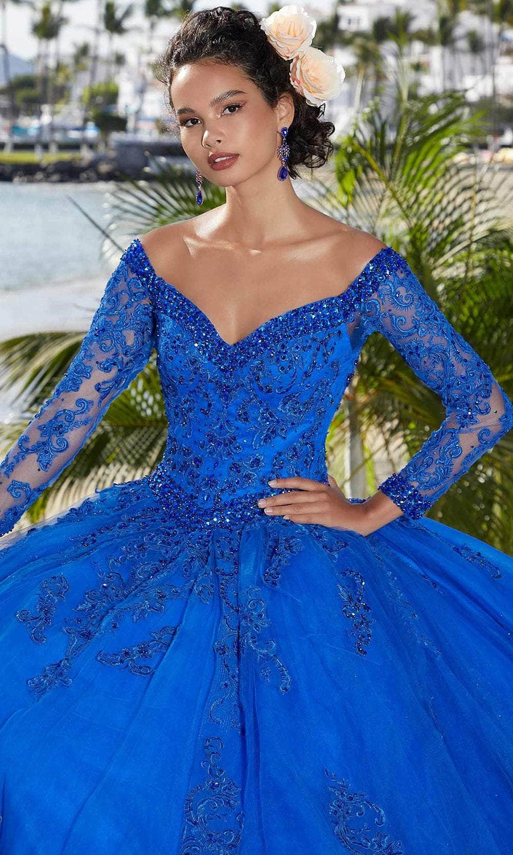 Mori Lee 89360 - Shimmered Tulle Quinceañera Dress Prom Dresses
