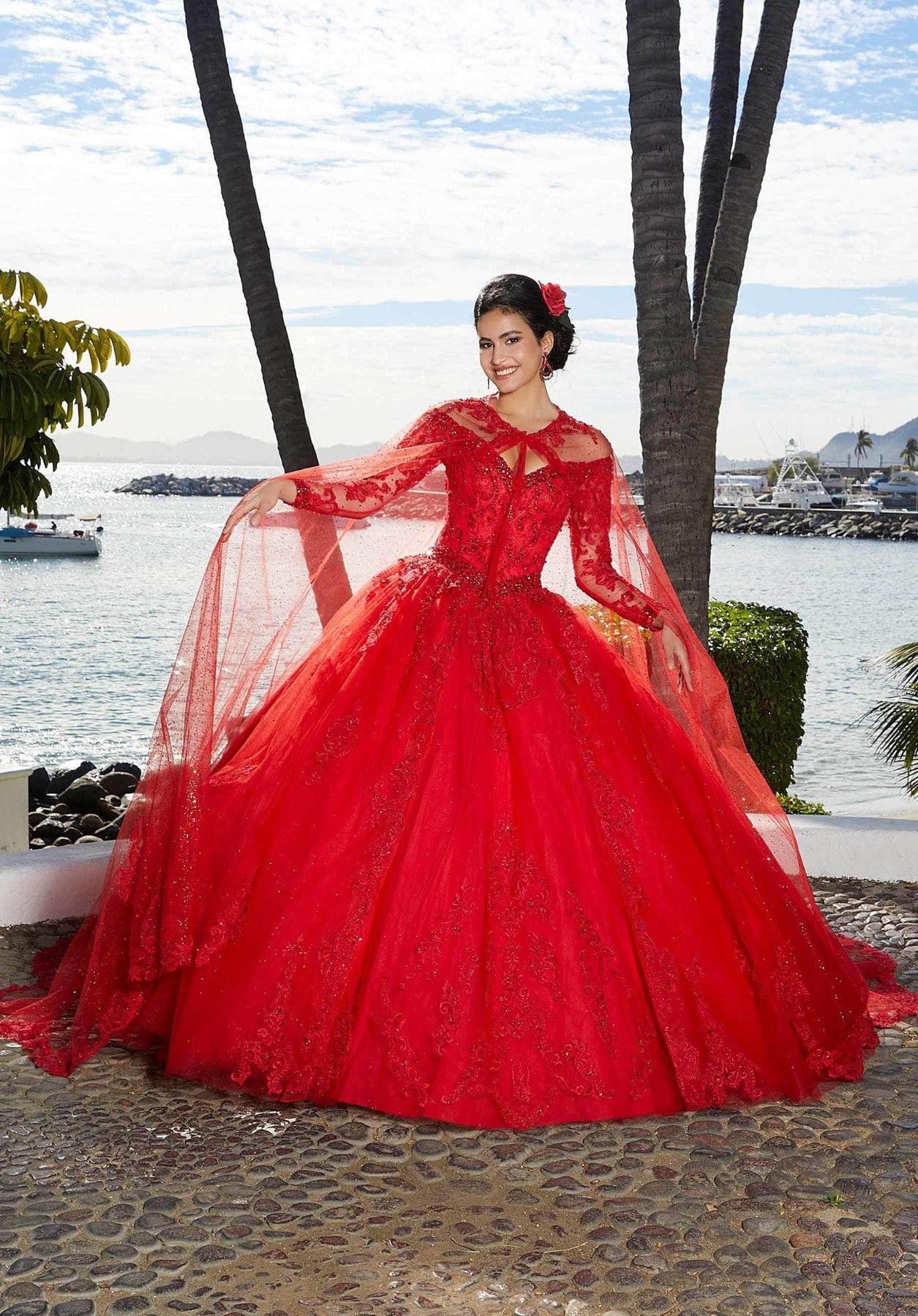 Mori Lee 89367 - Glittered Tulle Quinceañera Dress Special Occasion Dress