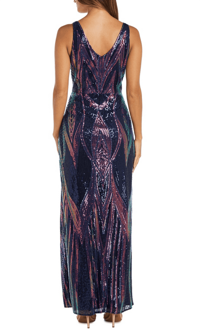 Nightway 22089 - Sequined Fully Lined Gown Special Occasion Dress