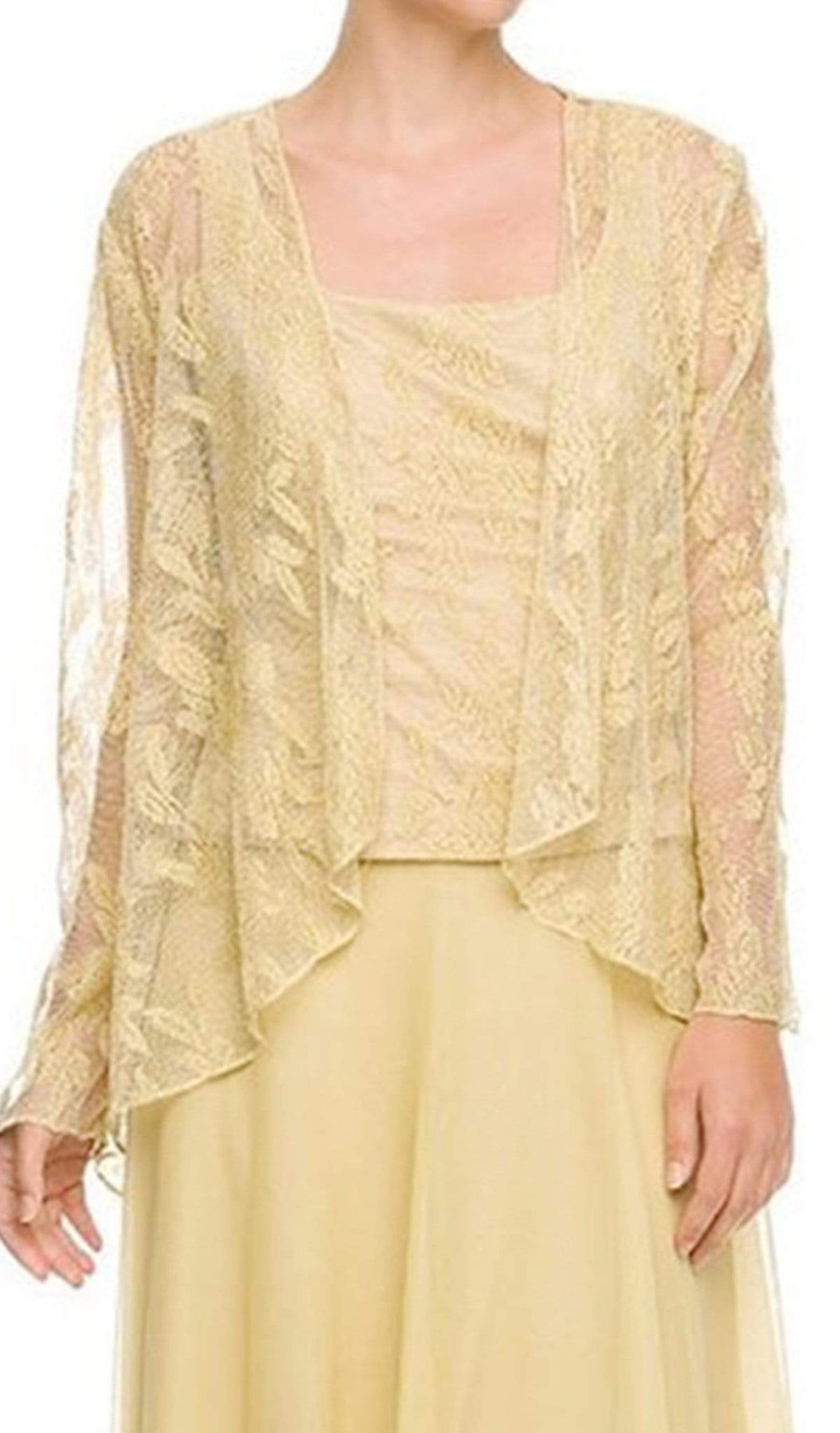 Nox Anabel - 5076 Lace Dress with Sheer Jacket Mother of the Bride Dresses