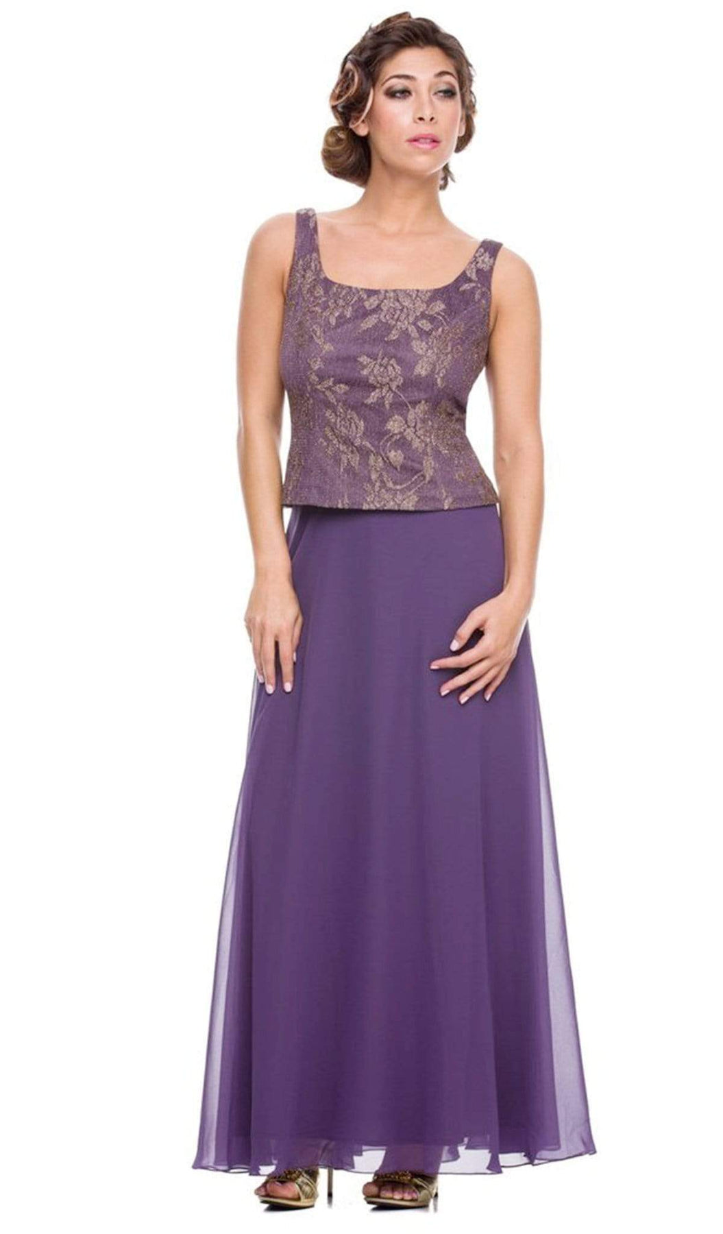 Nox Anabel - 5076 Lace Dress with Sheer Jacket Mother of the Bride Dresses