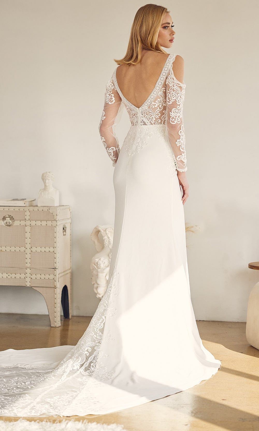 Nox Anabel Bridal JE916 - Long Sleeve Bridal Gown Bridal Dresses