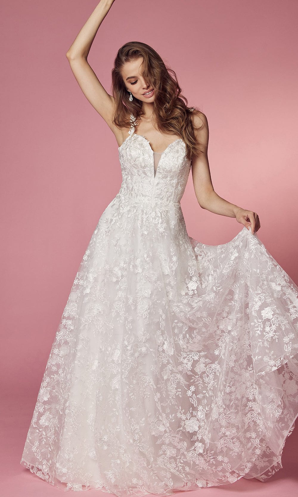 Nox Anabel Bridal JE922 - Lace Sweetheart Bridal Gown Bridal Dresses