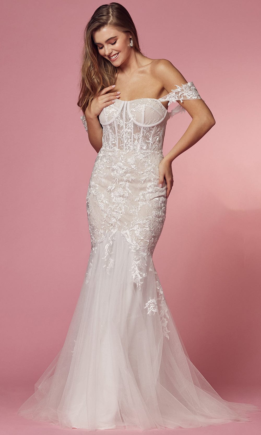 Nox Anabel Bridal JS924 - Corset Lace Bridal Gown Bridal Dresses