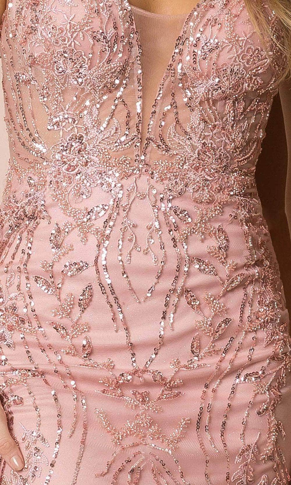 Nox Anabel F725 - Sparkly Beaded Cocktail Dress Cocktail Dresses