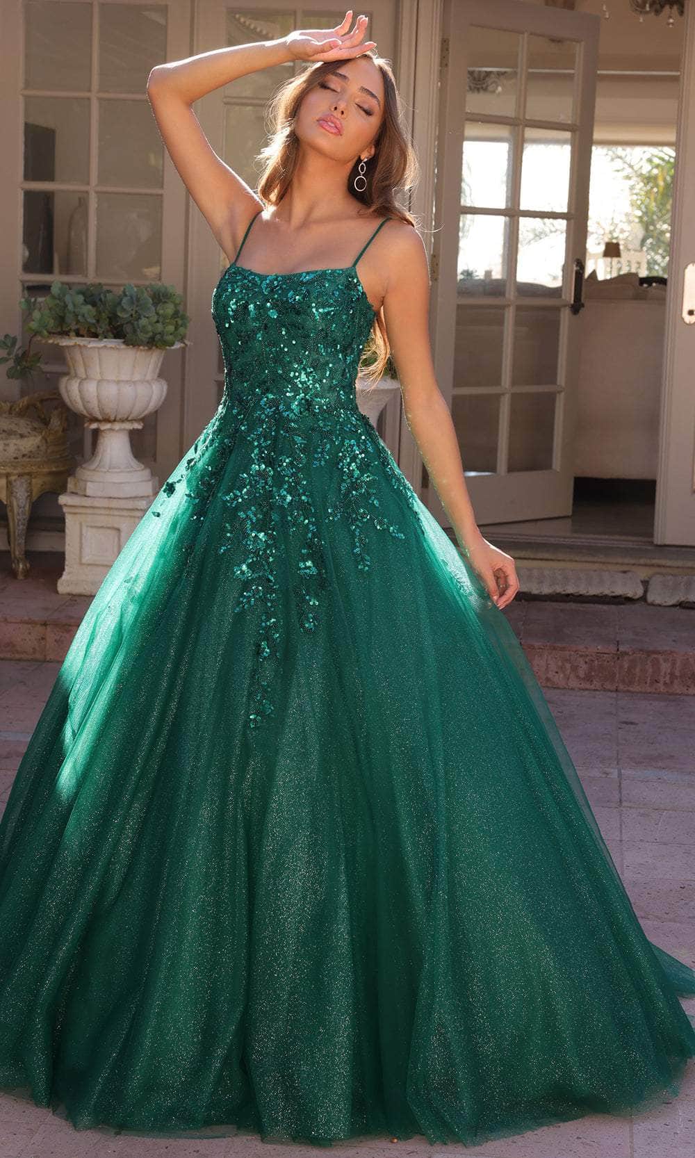 Nox Anabel H1464 - Floral Sequin Scoop Prom Dress 8 / Hunter Green - Shop Nox Anabel Dresses On Couture Candy at CoutureCandy.com Nox Anabel H1464 - Floral Sequin Scoop Prom Dress 8 / Hunter Green - Shop Nox Anabel Dresses On Couture Candy at CoutureCandy.com