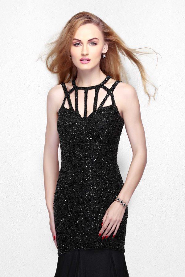 Primavera Couture - Sparkling Mermaid Gown 1826 Special Occasion Dress