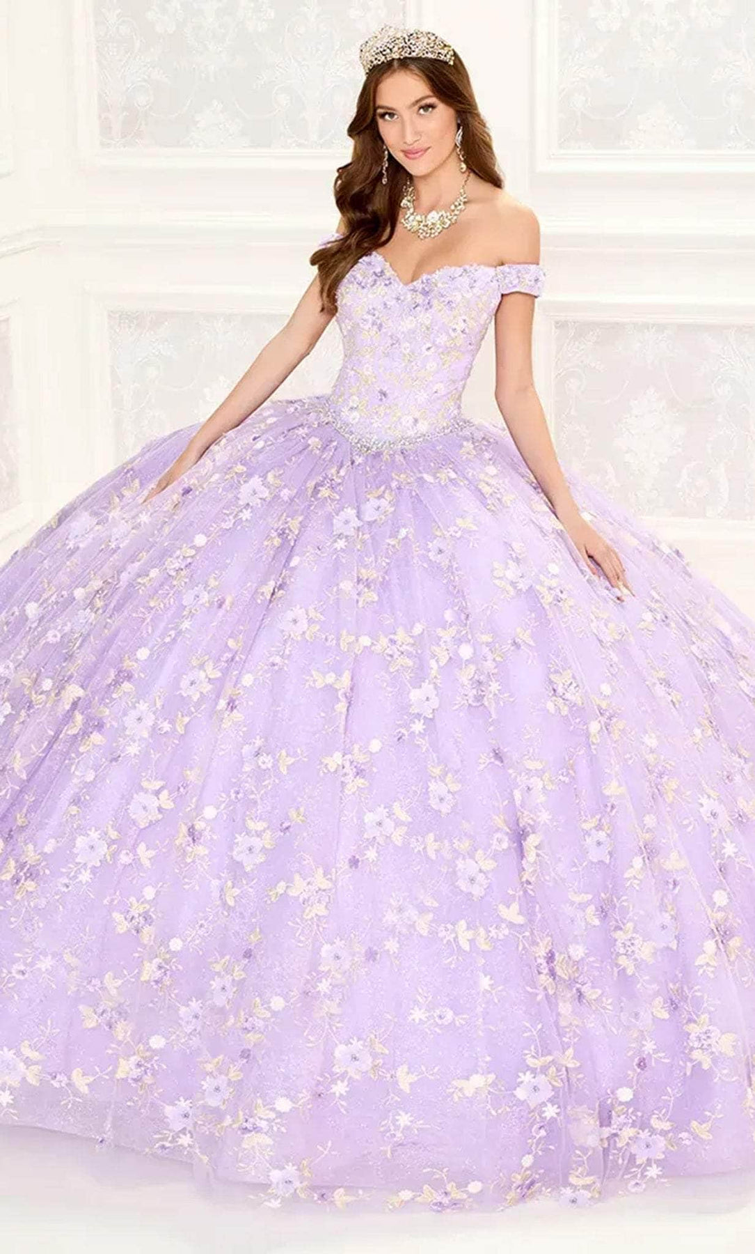 Princesa by Ariana Vara PR30084 - Floral Ballgown