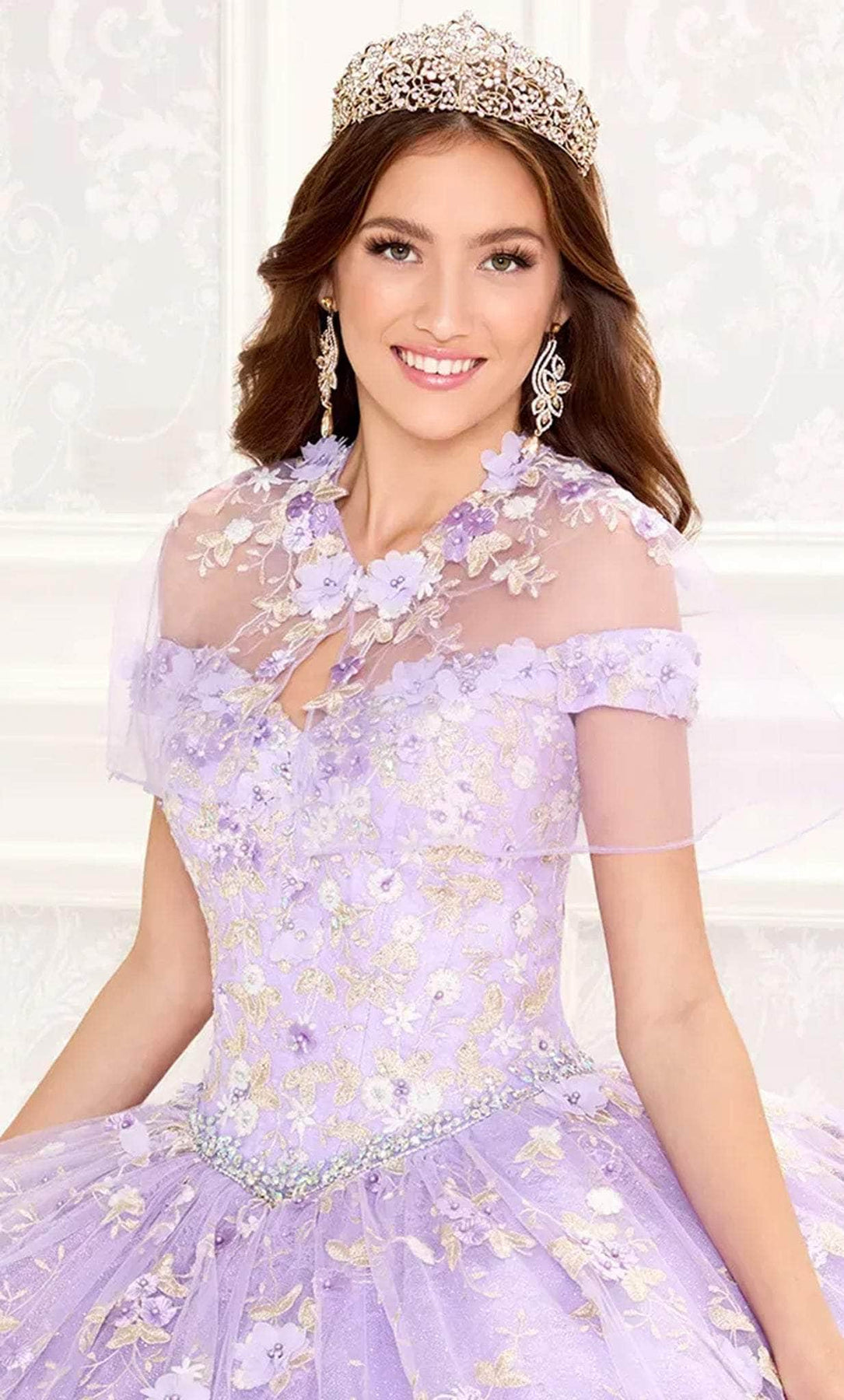 Princesa by Ariana Vara PR30084 - Floral Ballgown