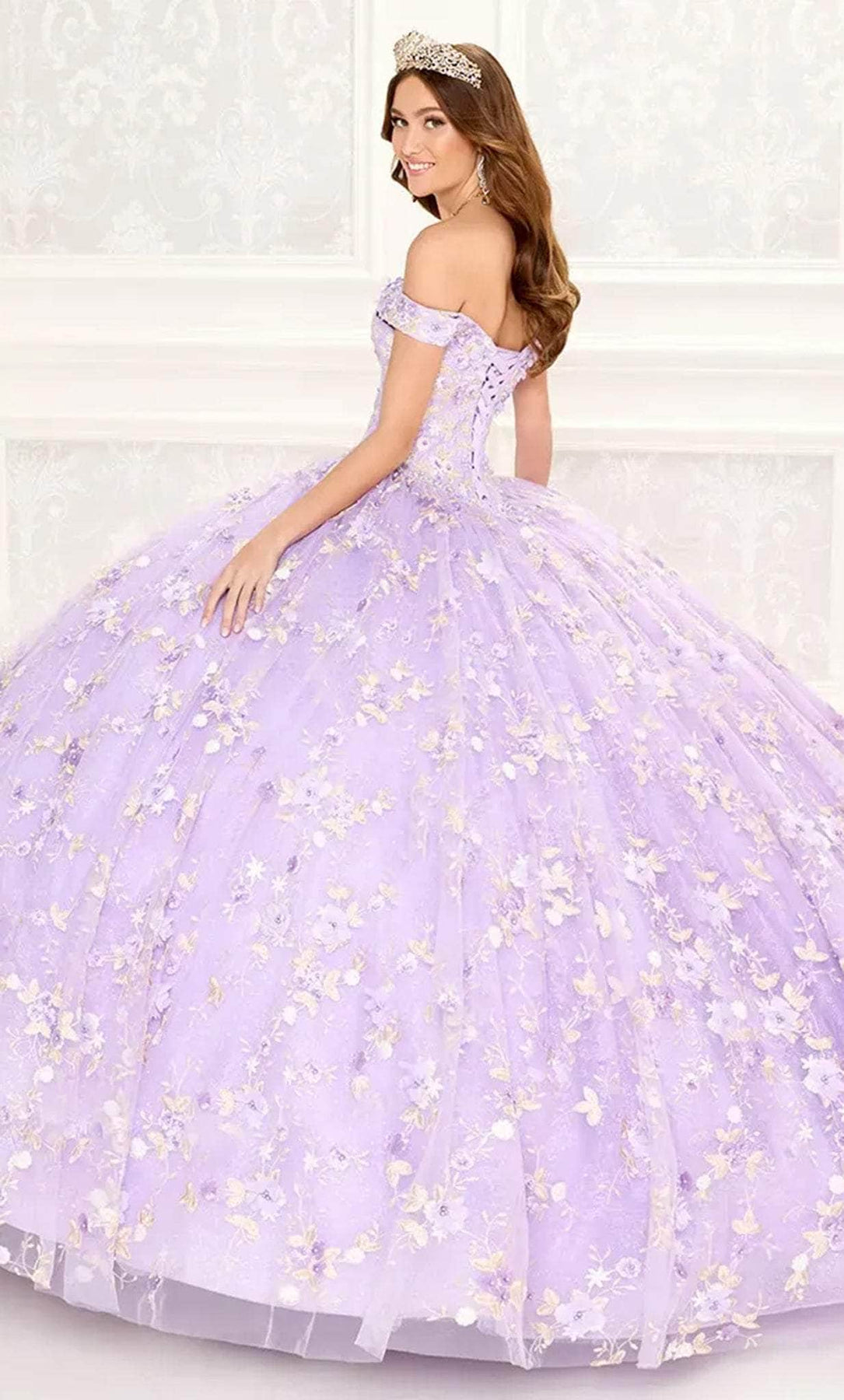 Princesa by Ariana Vara PR30084 - Floral Ballgown