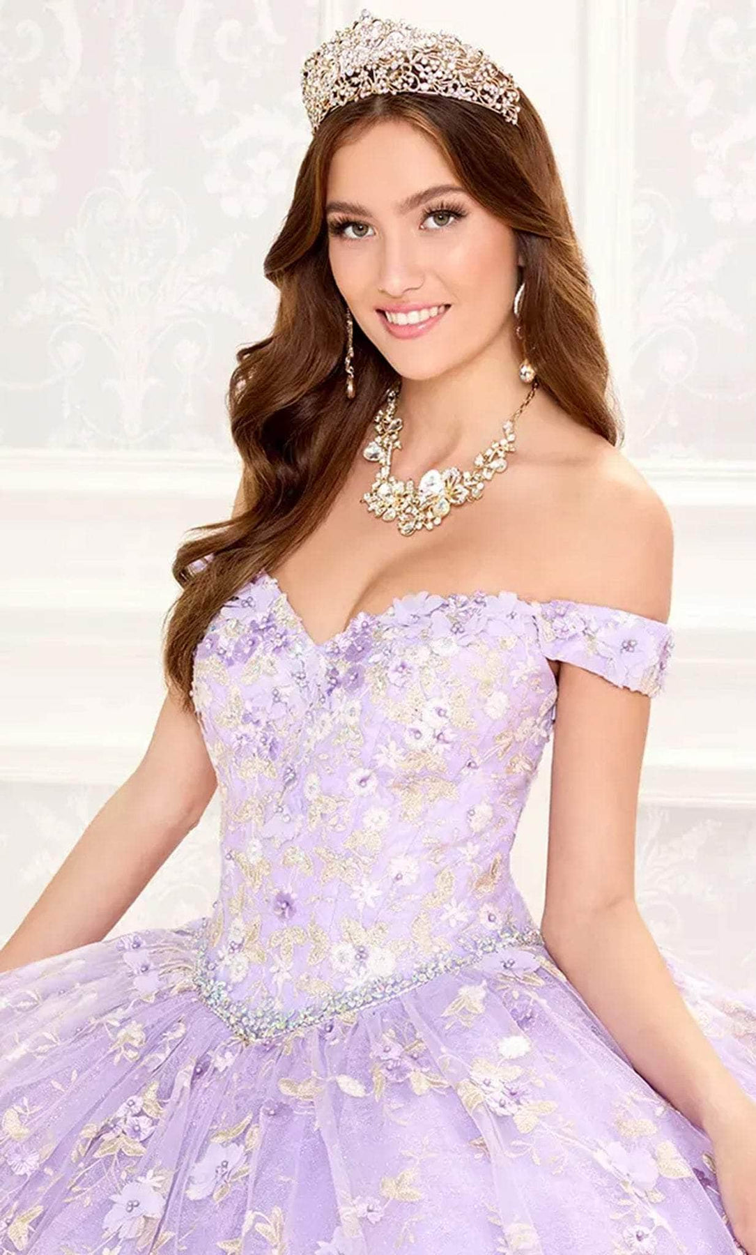 Princesa by Ariana Vara PR30084 - Floral Ballgown