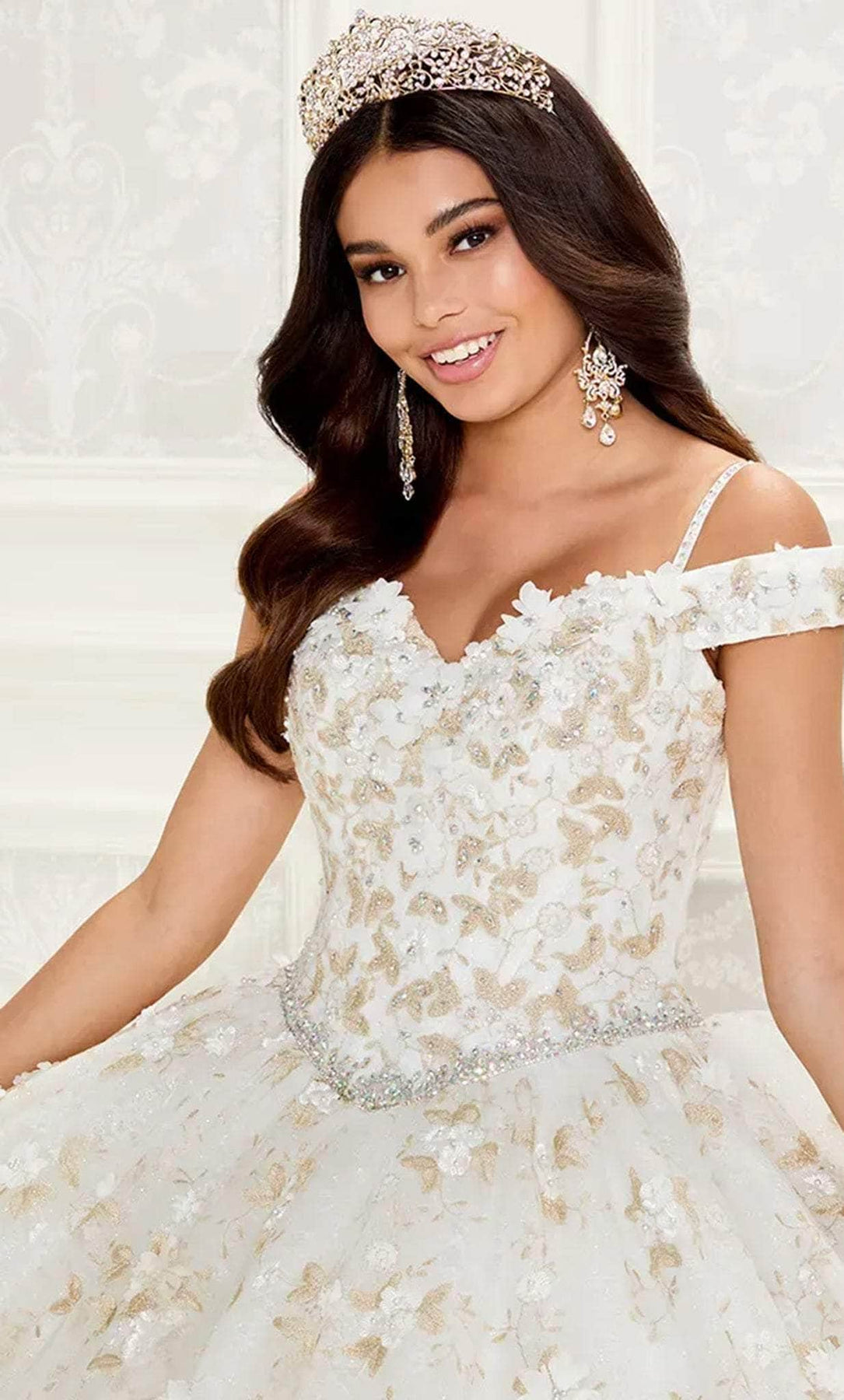 Princesa by Ariana Vara PR30084 - Floral Ballgown