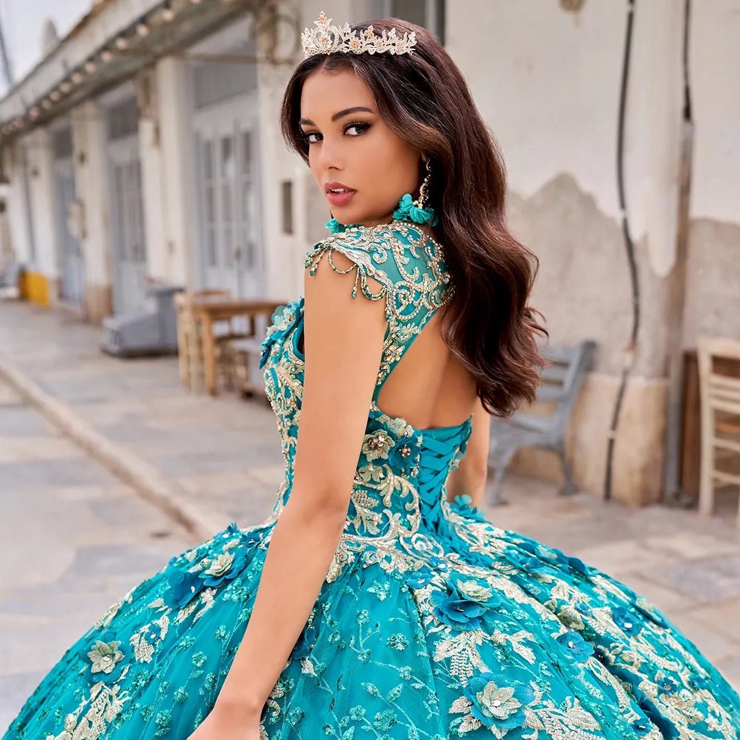 Princesa by Ariana Vara PR30088 - Lace-Up Ballgown