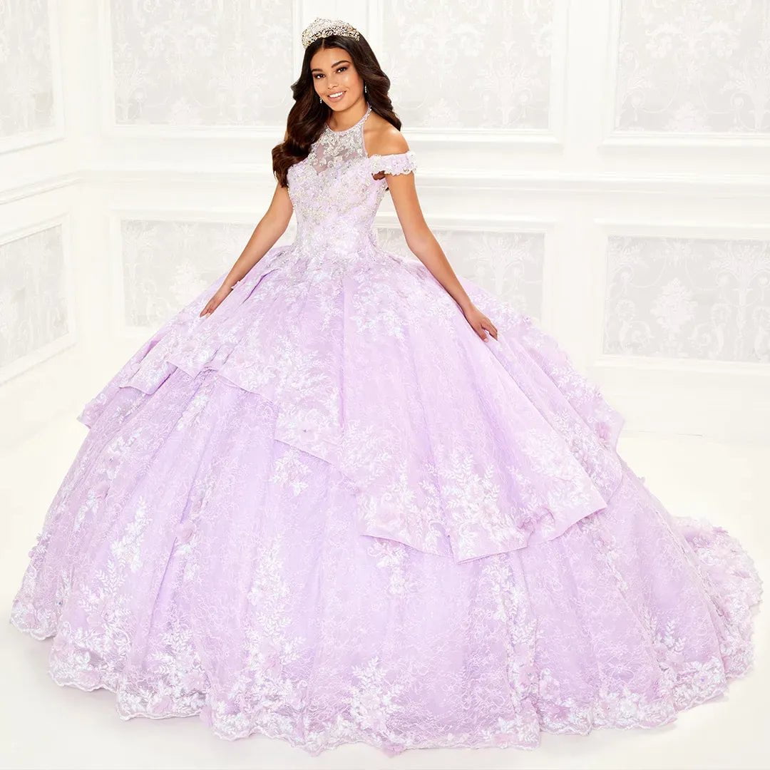 Princesa by Ariana Vara PR30089 - Tiered Ballgown