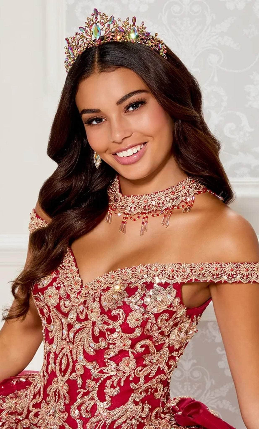 Princesa by Ariana Vara PR30112 - Off Shoulder Ballgown