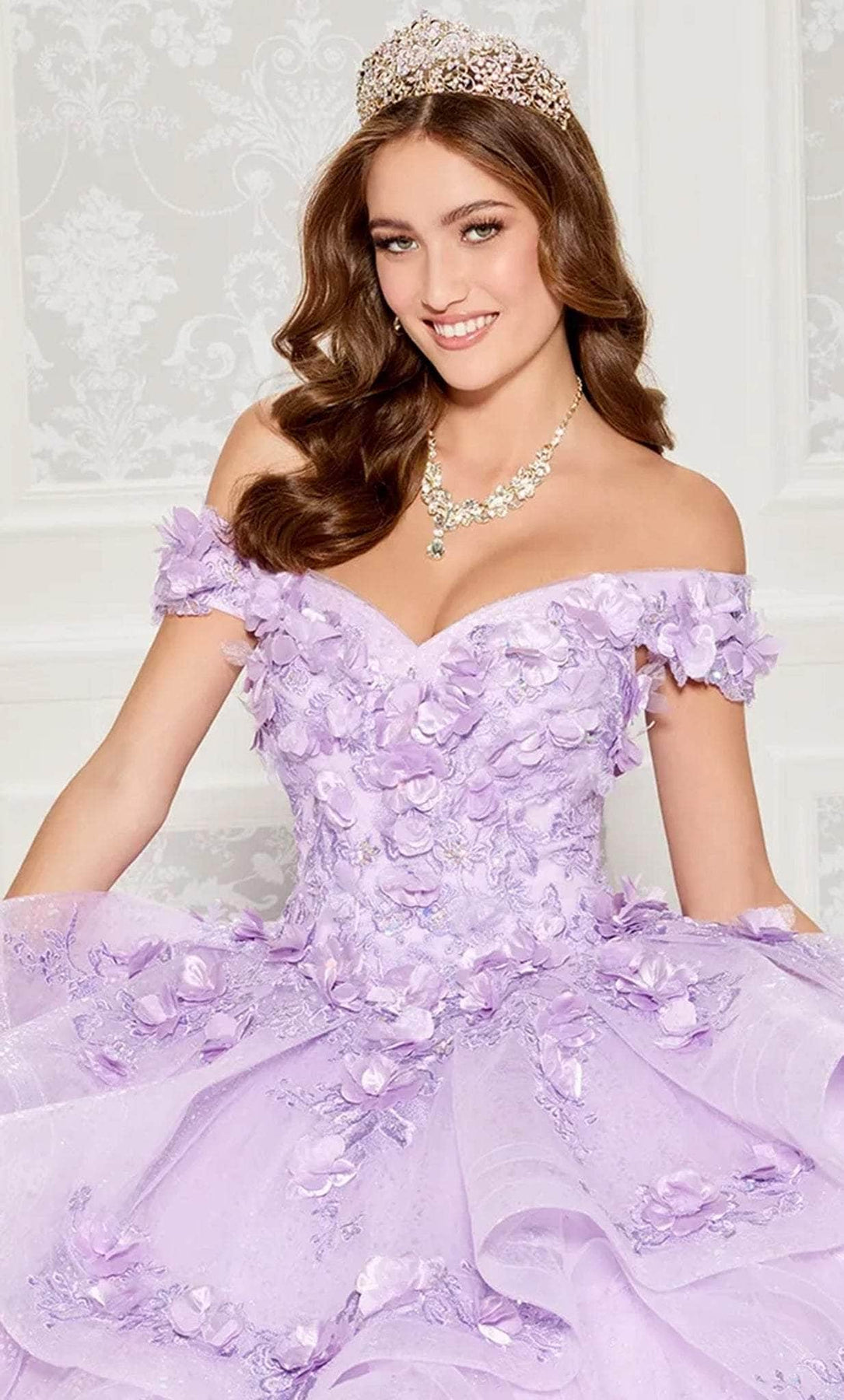 Princesa by Ariana Vara PR30113 - Floral Ballgown