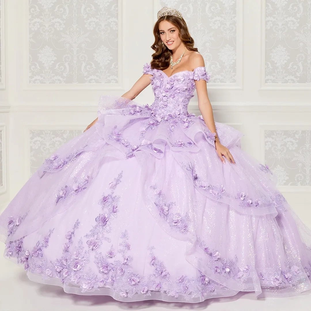Princesa by Ariana Vara PR30113 - Floral Ballgown