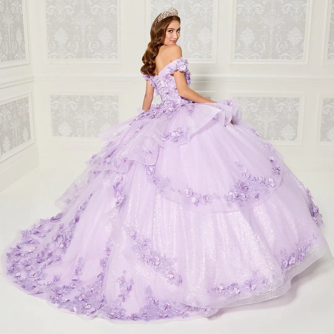 Princesa by Ariana Vara PR30113 - Floral Ballgown