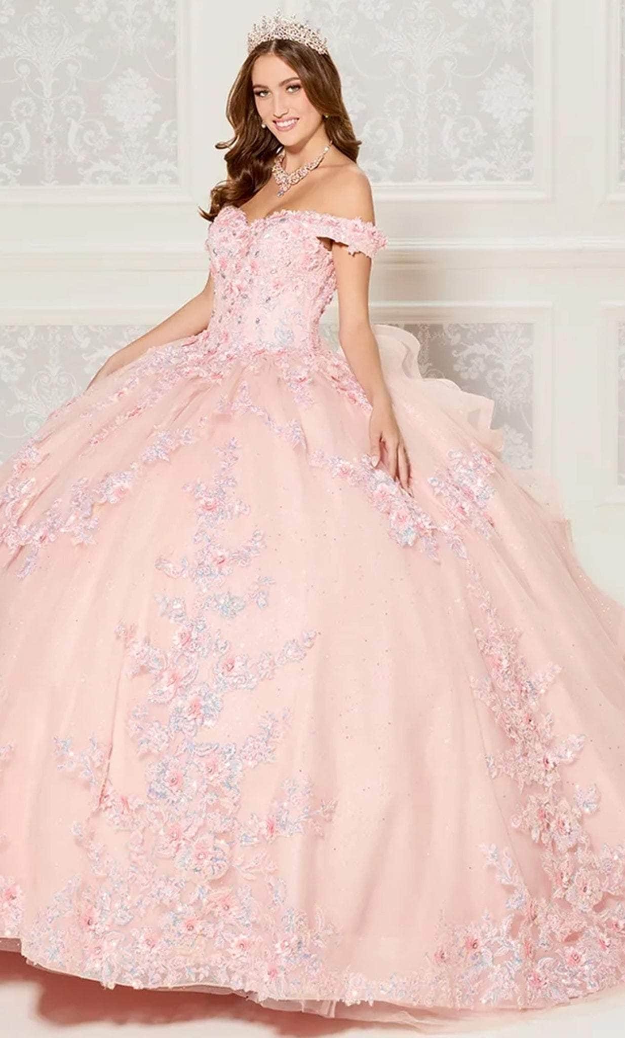 Princesa by Ariana Vara PR30116 - Floral Gown
