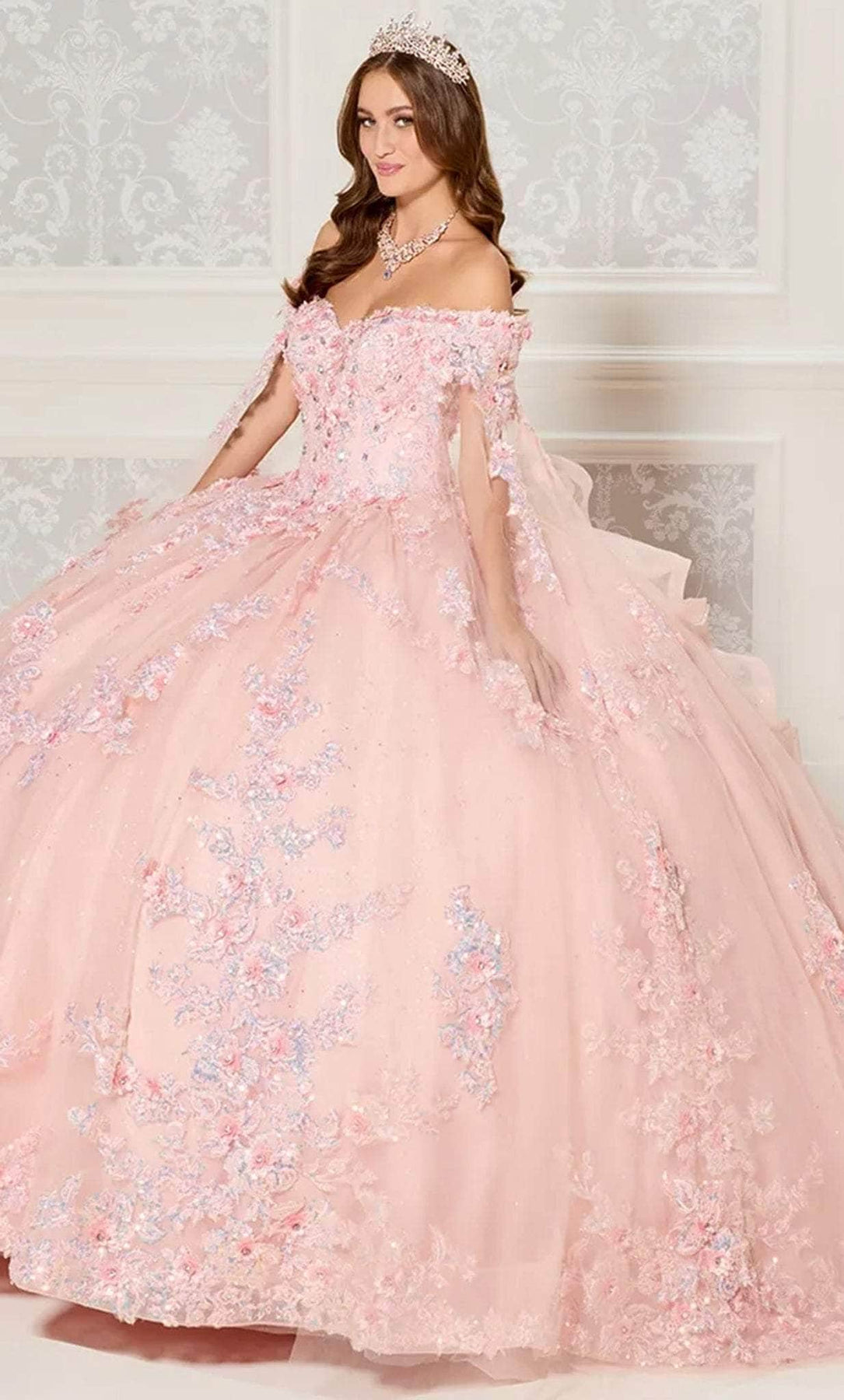 Princesa by Ariana Vara PR30116 - Floral Gown