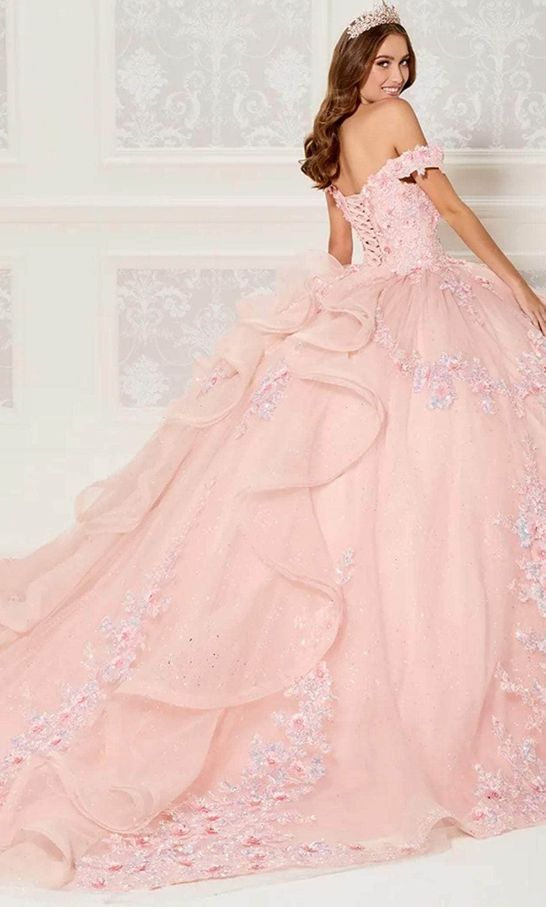 Princesa by Ariana Vara PR30116 - Floral Gown