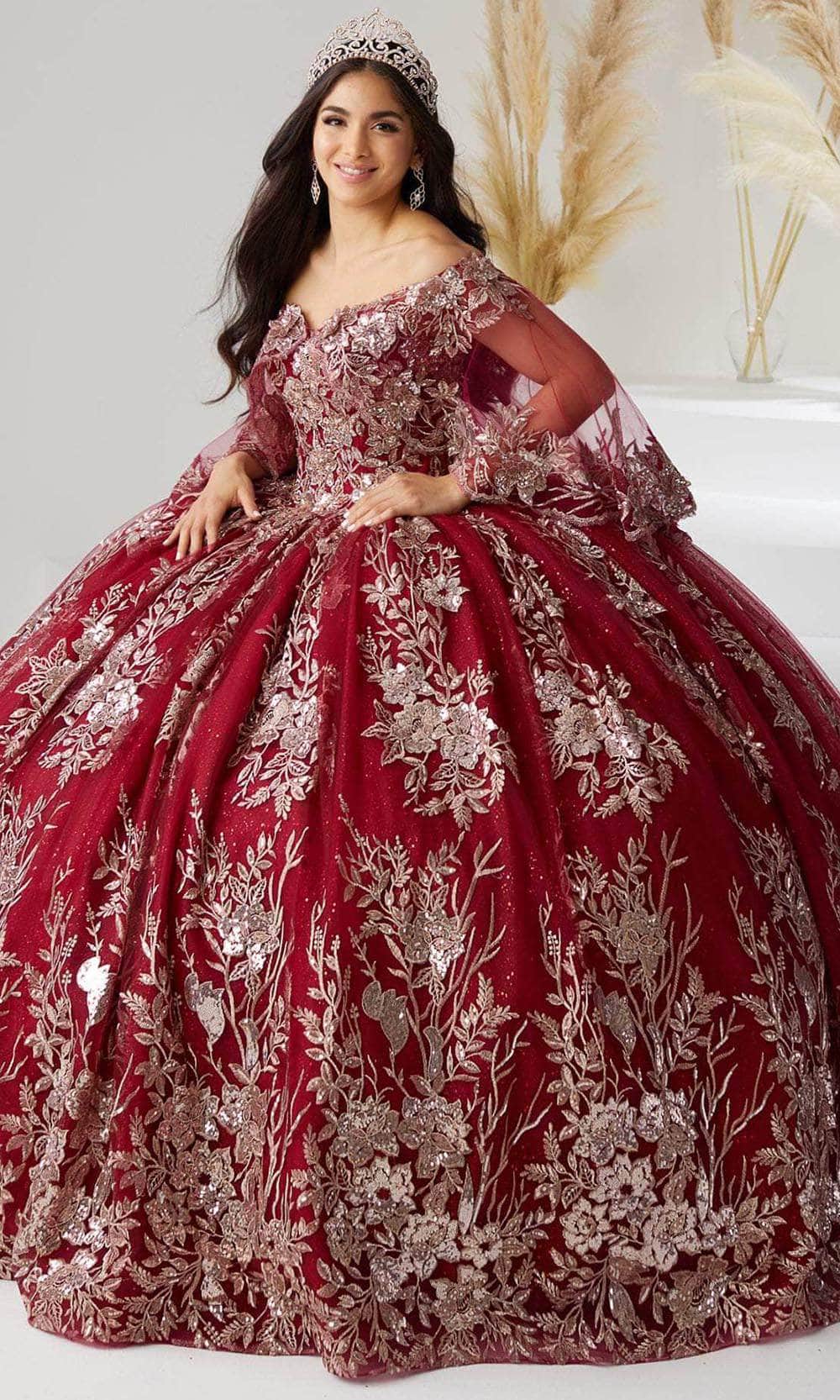 Quinceanera Collection 26029 - Strapless Embellished Ballgown Quinceanera Dresses