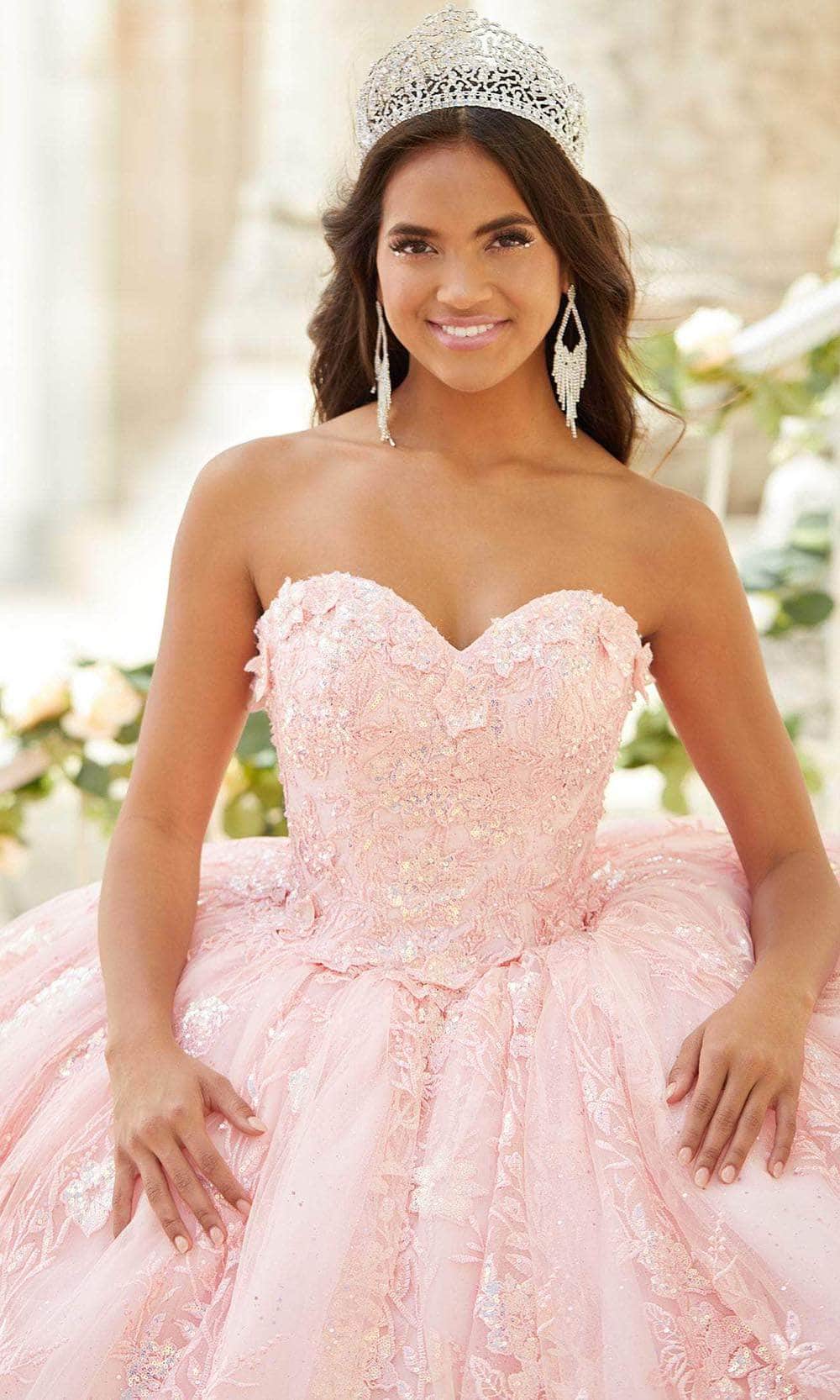Quinceanera Collection 26029 - Strapless Embellished Ballgown Quinceanera Dresses