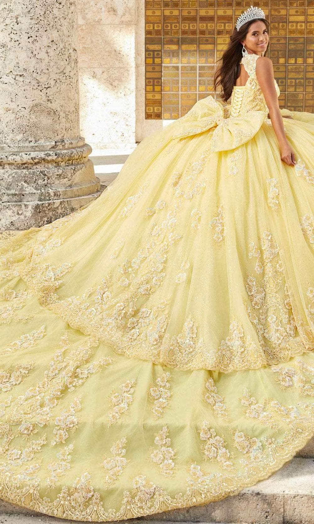 Quinceanera Collection 26032T - High Neck Sleeveless Quinceanera Special Occasion Dress